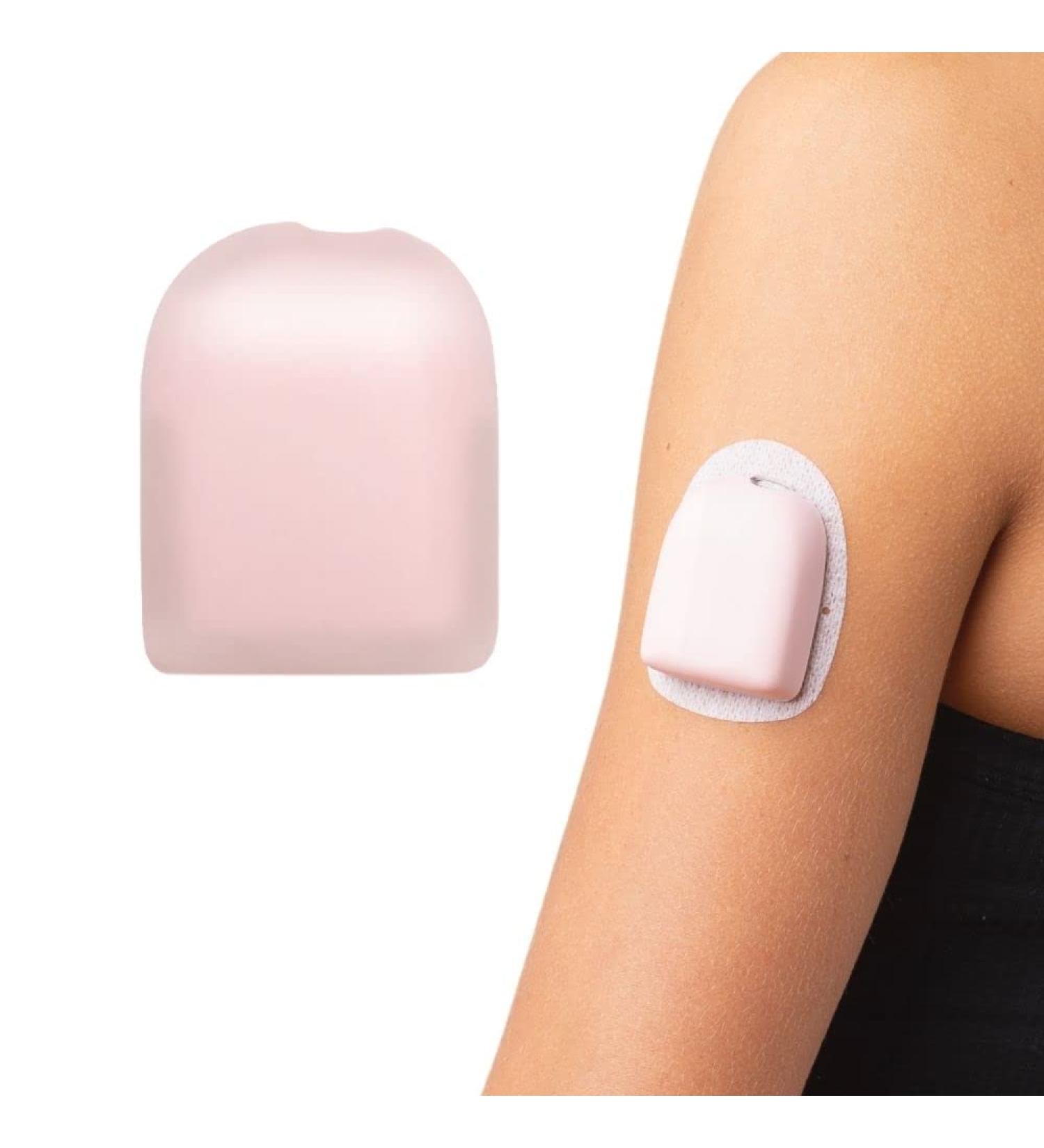 Sugar Medical PumpPOPS Light Pink Reusable Omnipod Cover - Soft, Flexible & Easy-to-Remove Insulin Pump Accessory - Buy Online on GoSupps.com
