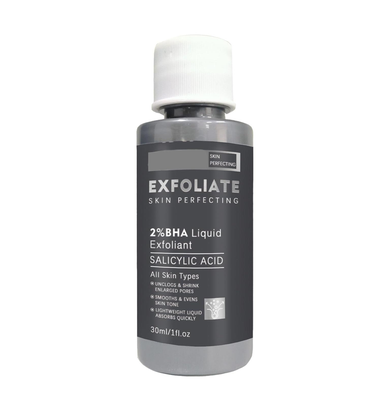 Salicylic Acid Serum 30ml - Face Exfoliator - Hyaluronic Acid Serum - Skincare Face Oil - Dark Spot Correcting Glow Serum - BHA Exfoliant - Hydrating Serum for Face Peeling Moisturising and Soothing - Buy Online on GoSupps.com