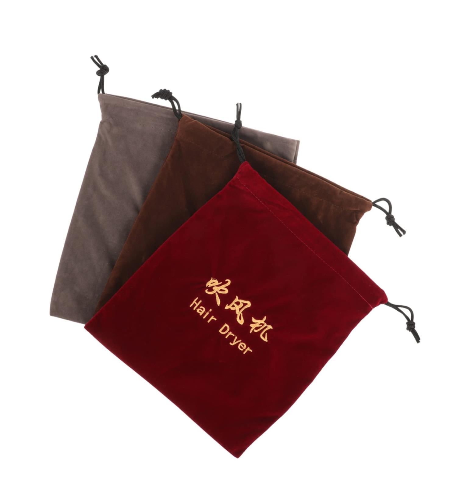 DRESSOOS Travel Shoe Bag 3 Pcs Hair Dryer Storage Bag Travel Hair Dryer Organizer Bags for Travel Hair Dryer Organizers Bag - Buy Online on GoSupps.com