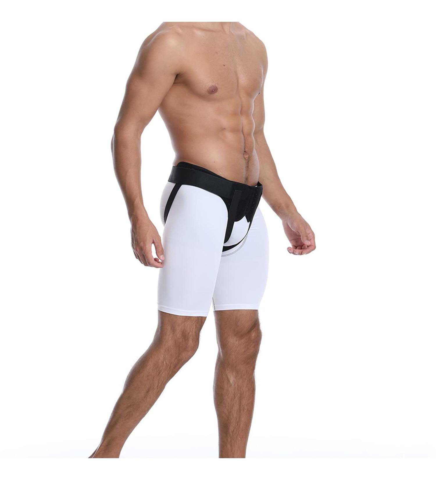 ZUMMUT Limitbinder - Breathable Inguinal Hernia Support Belt for Men & Women | Elastic Compression Pads | Black XL - Buy Online on GoSupps.com