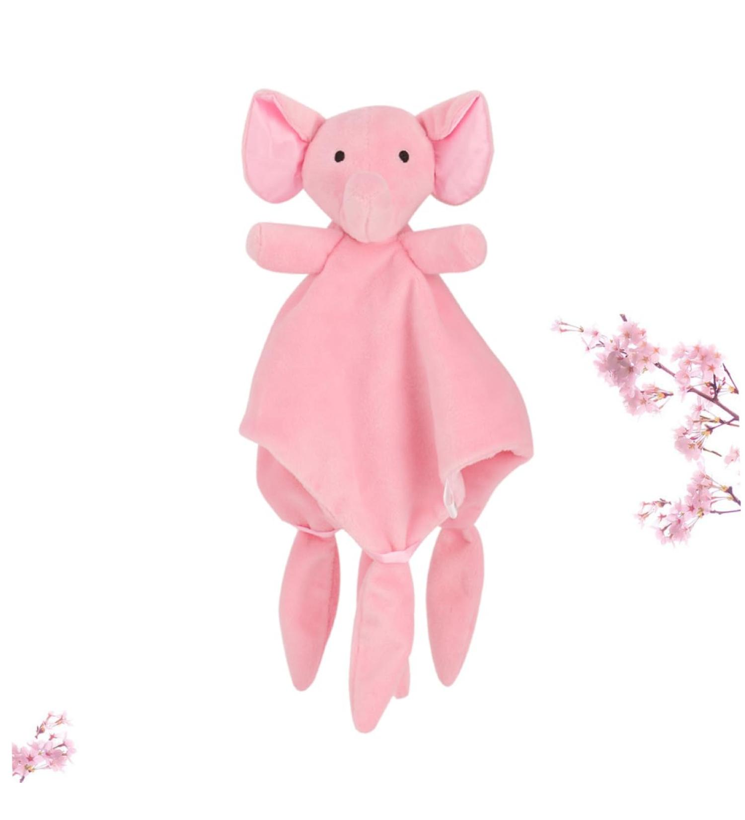 Garneck Soothing Towel for Babies | Cute Little Dog Plush Toy Blanket | Pink Love Blanket & Bibs - Perfect Baby Gifts - Buy Online on GoSupps.com