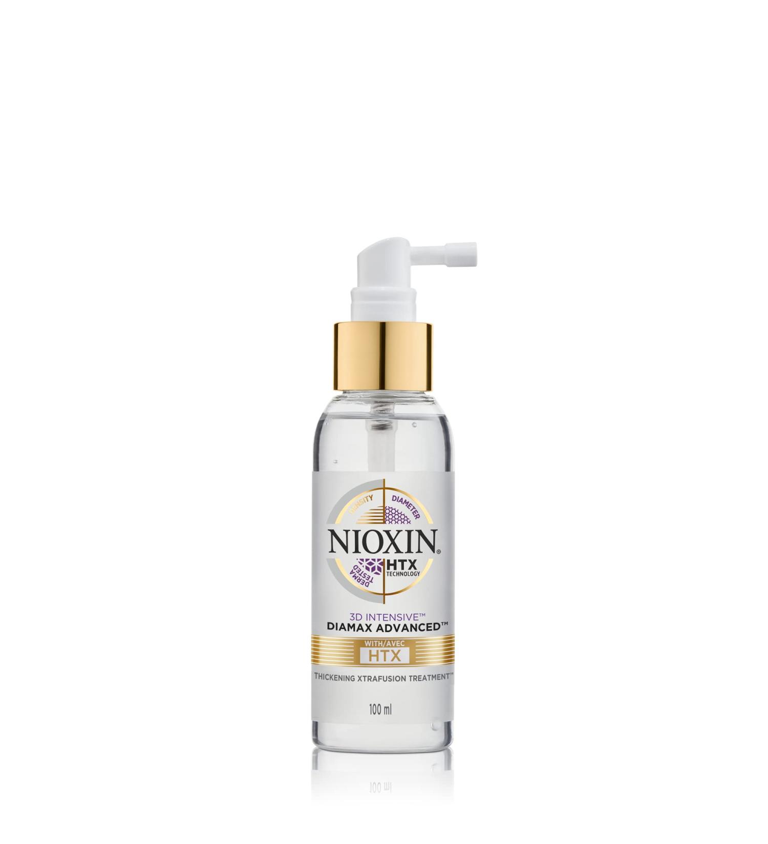 Nioxin Diamax Hair Thickening Treatment - Instant Hair Fullness with Caffeine & Niacinamide - Buy Online on GoSupps.com
