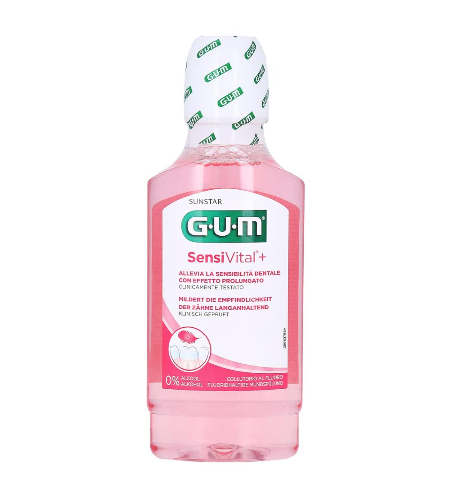 Gum Sensivital+ mouthwash 300 ml