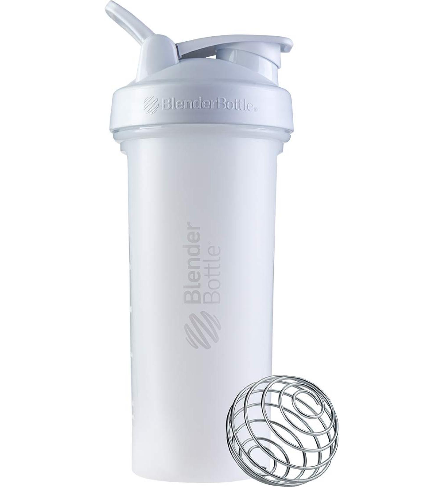 BlenderBottle Classic Loop 28 oz White - Perfect for Smoothies & Shakes - Buy Online on GoSupps.com