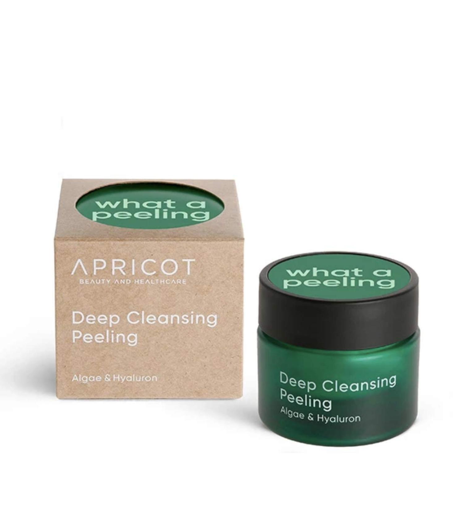 APRICOT Deep Cleansing Peeling 50ml - Luxury Skincare with Hyaluronic Acid & Algae Extract for Radiant Skin - Buy Online on GoSupps.com
