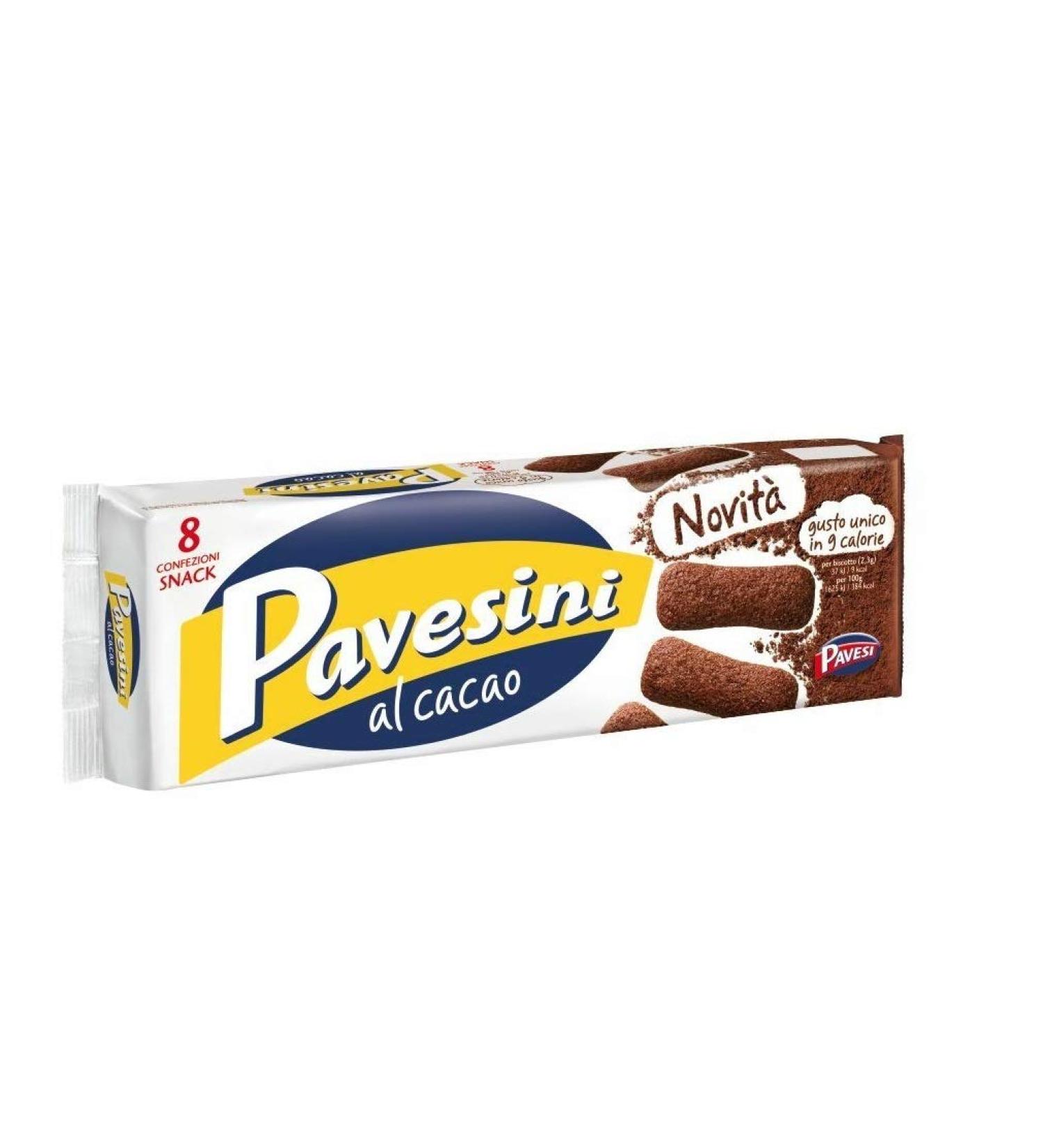 Pavesi Pavesi Pavesi Cookies 200g (8 Sticks) Cocoa Cookies Pack of 12