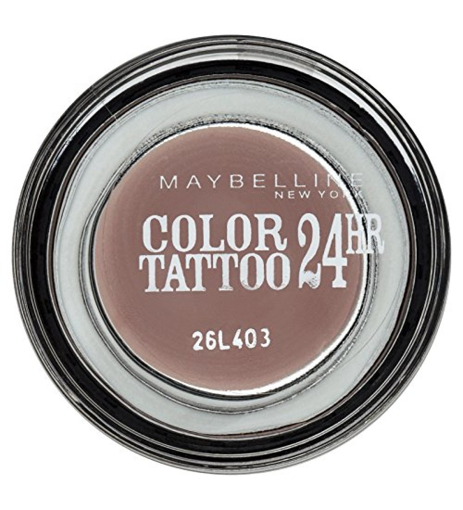 Gemey Maybelline Eyestudio Color Tattoo 24-Hour Eye Shadow 40 Permanent Taupe - Maybelline - Buy Online on GoSupps.com