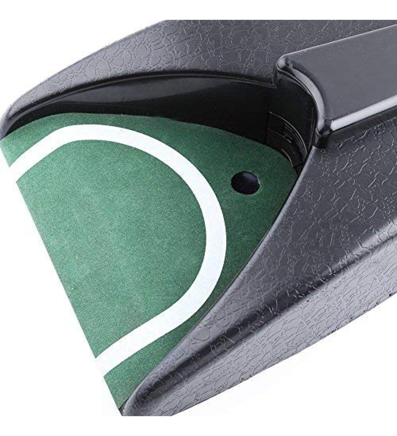 Automatic Putt Return Machine - Indoor Golf Practice Putting Green with Ball Kick Back - Buy Online on GoSupps.com