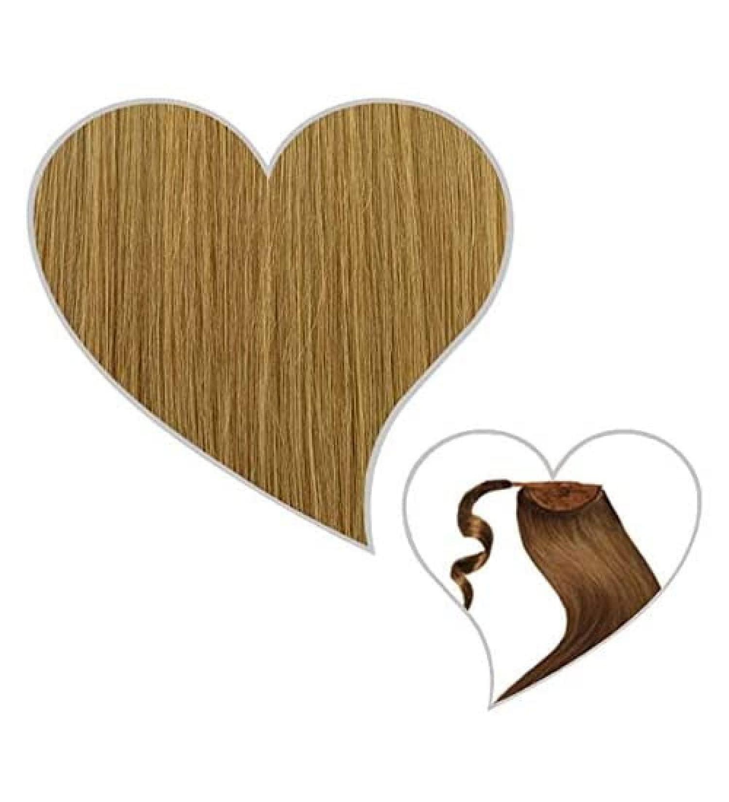 GLOBAL EXTEND Ponytail | Braid extensions made of real hair (50 cm chai-blonde) 50 cm chai-blonde