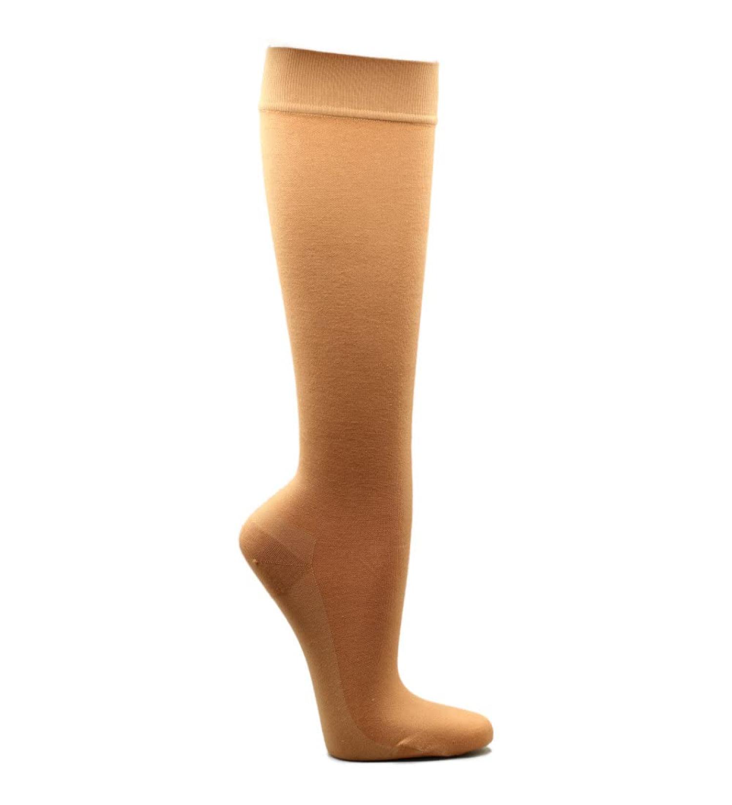 Venaflex Support Calf Stockings - Cotton Compression Class 1 for Men & Women | Ideal for Travel Sports & Standing Professions | 35-37 Skin Colors - Buy Online on GoSupps.com