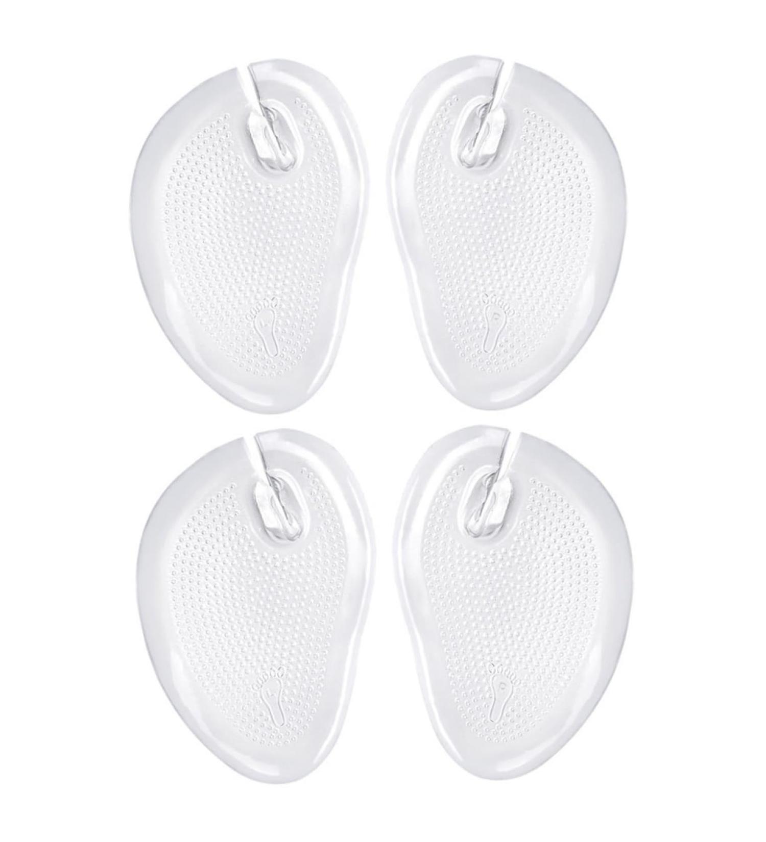 FRCOLOR 4pcs Palm Rest Thong Sandal Cushions | Silicone Shoe Inserts & Toe Protectors for Flip-Flops | Non-Slip Adhesive Foot Pads - Buy Online on GoSupps.com