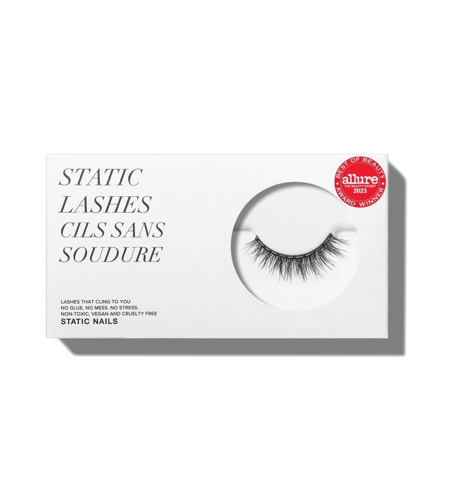 Buy STATIC NAILS Magnetic Eye Lashes - Effortless Black Natural Look | International Shipping Available - Buy Online on GoSupps.com