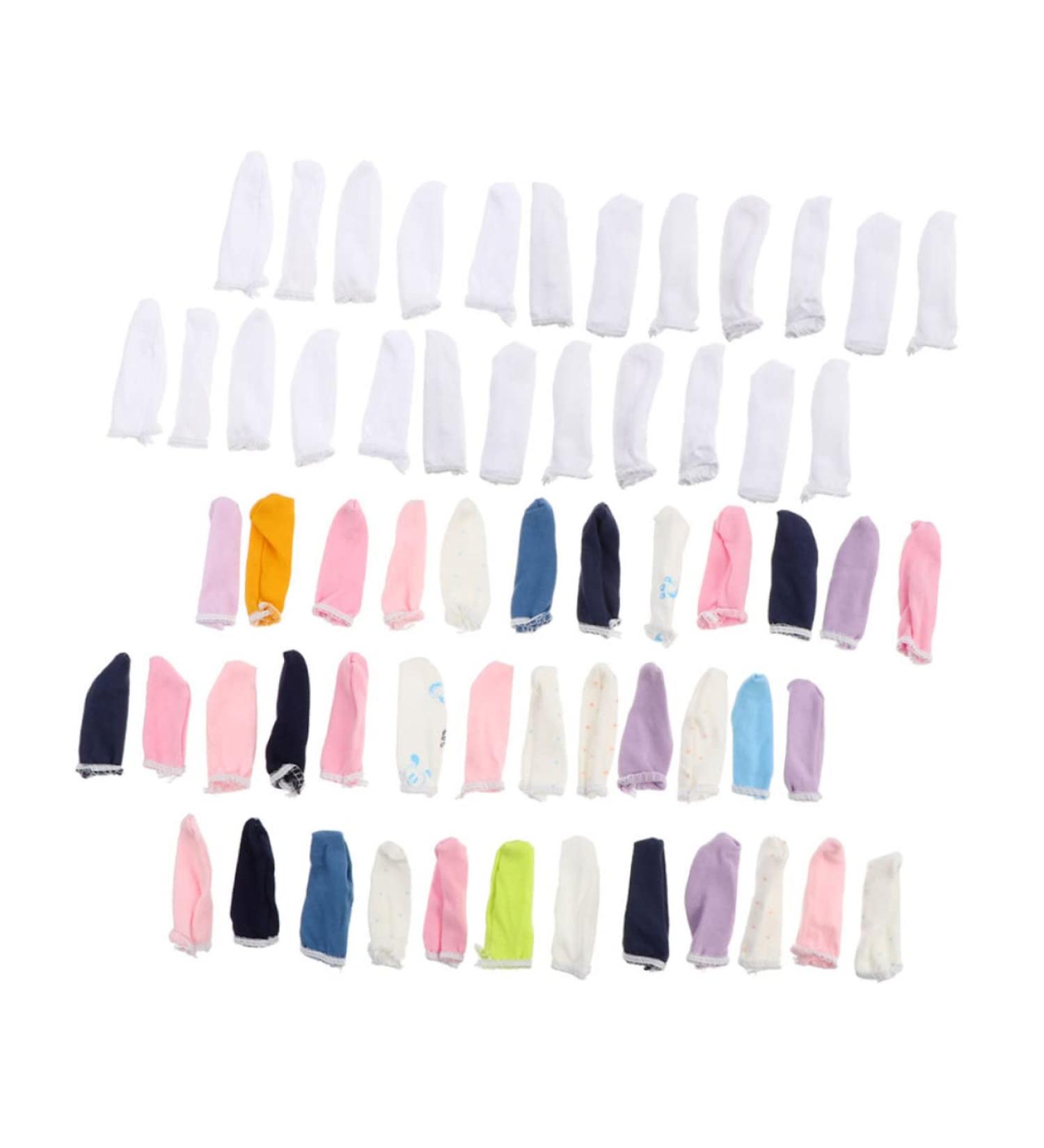 NOLITOY Protectors - 100pcs Pure Cotton Cots Major Gloves in Assorted Colors | 6.6x2.3x0.1cm - International Shipping Available - Buy Online on GoSupps.com
