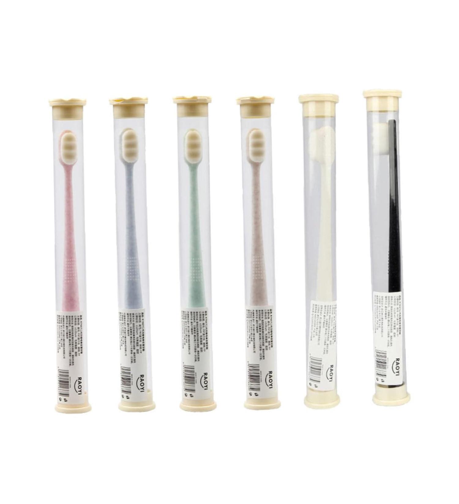 Lalafina 6ST Wangan Hair Toothbrush - Premium Oral Care Tools for Adults | Travel & Brass Toothbrush for Superior Cleaning - Buy Online on GoSupps.com