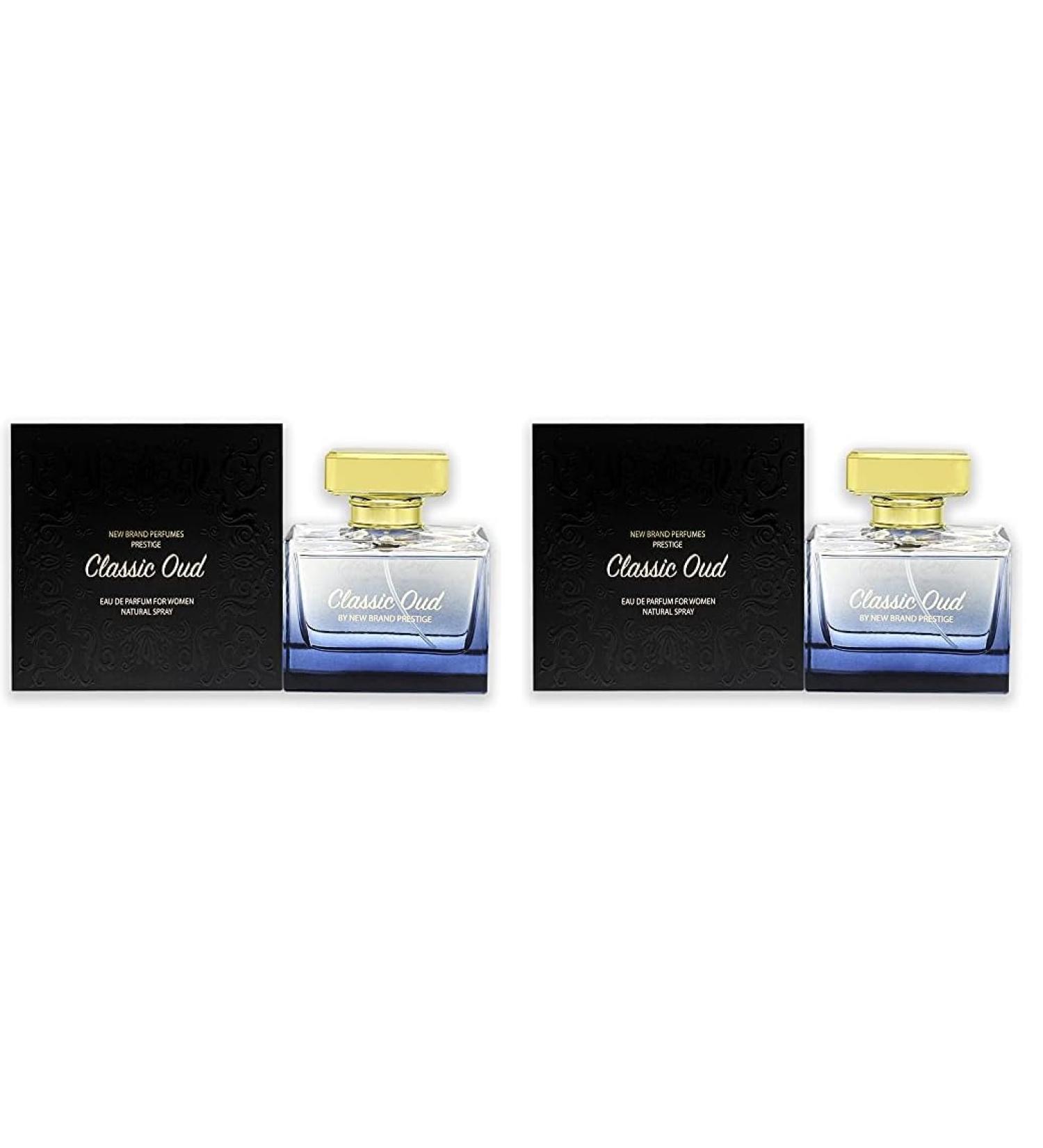 New Brand Perfumes Classic Oud Women 3.3 oz EDP Spray (COUD1W) (Pack of 2) 1 Count (Pack of 2) - Buy Online on GoSupps.com