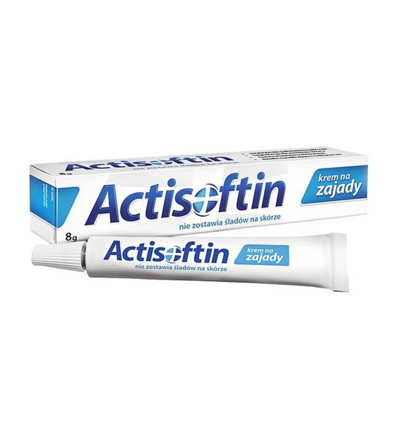 ACTISOFTIN Cream | For regenerating cracked corners of the mouth | Lip Rounding Cream | Cracked Mouth Angles | 8g