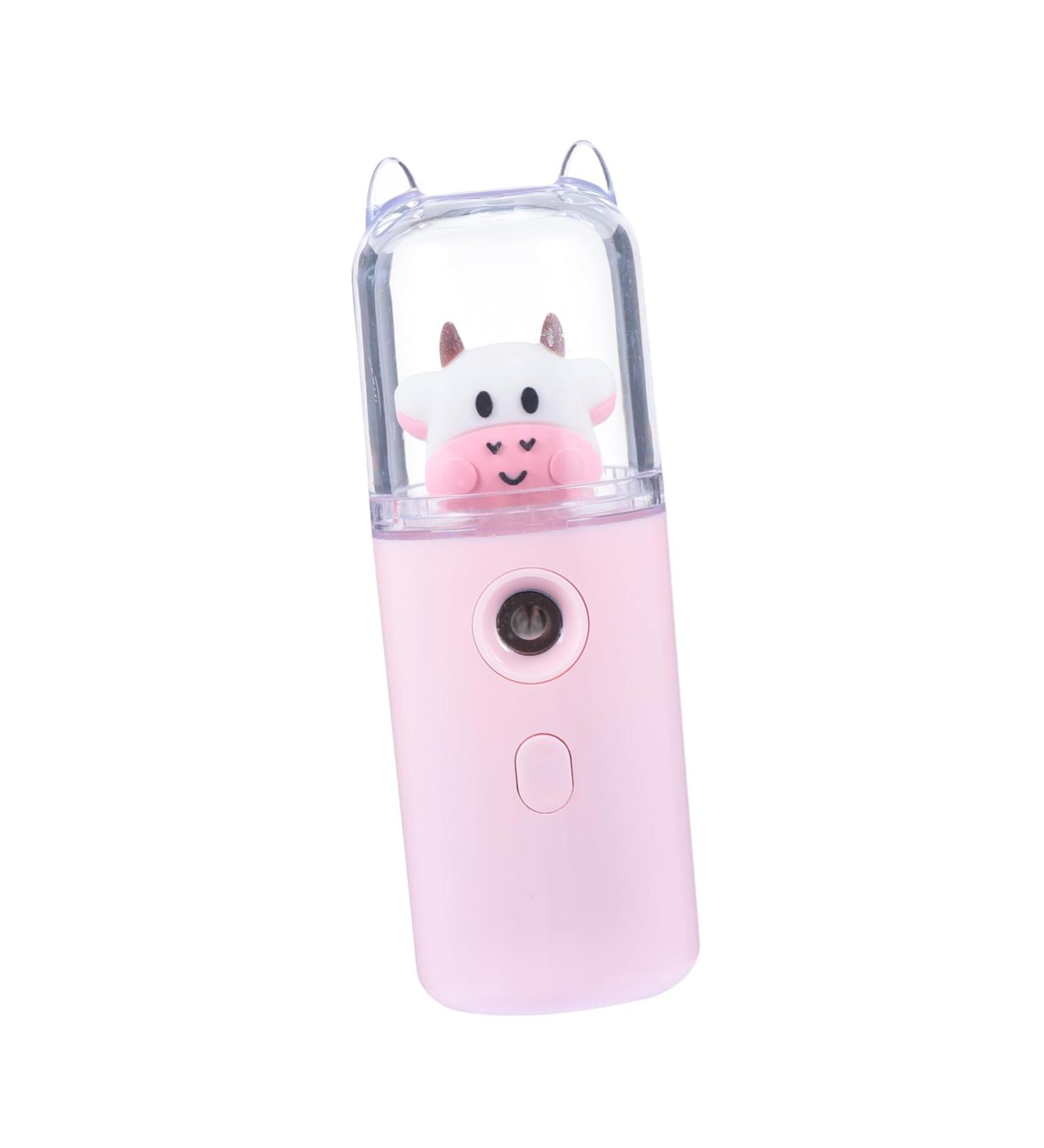 Beatifufu Moisturizer Mini Handy Mist Sprayer Mini Face Skin Care Humidifier Plastic Material 3.8x3.8x10.8cm - Buy Online on GoSupps.com