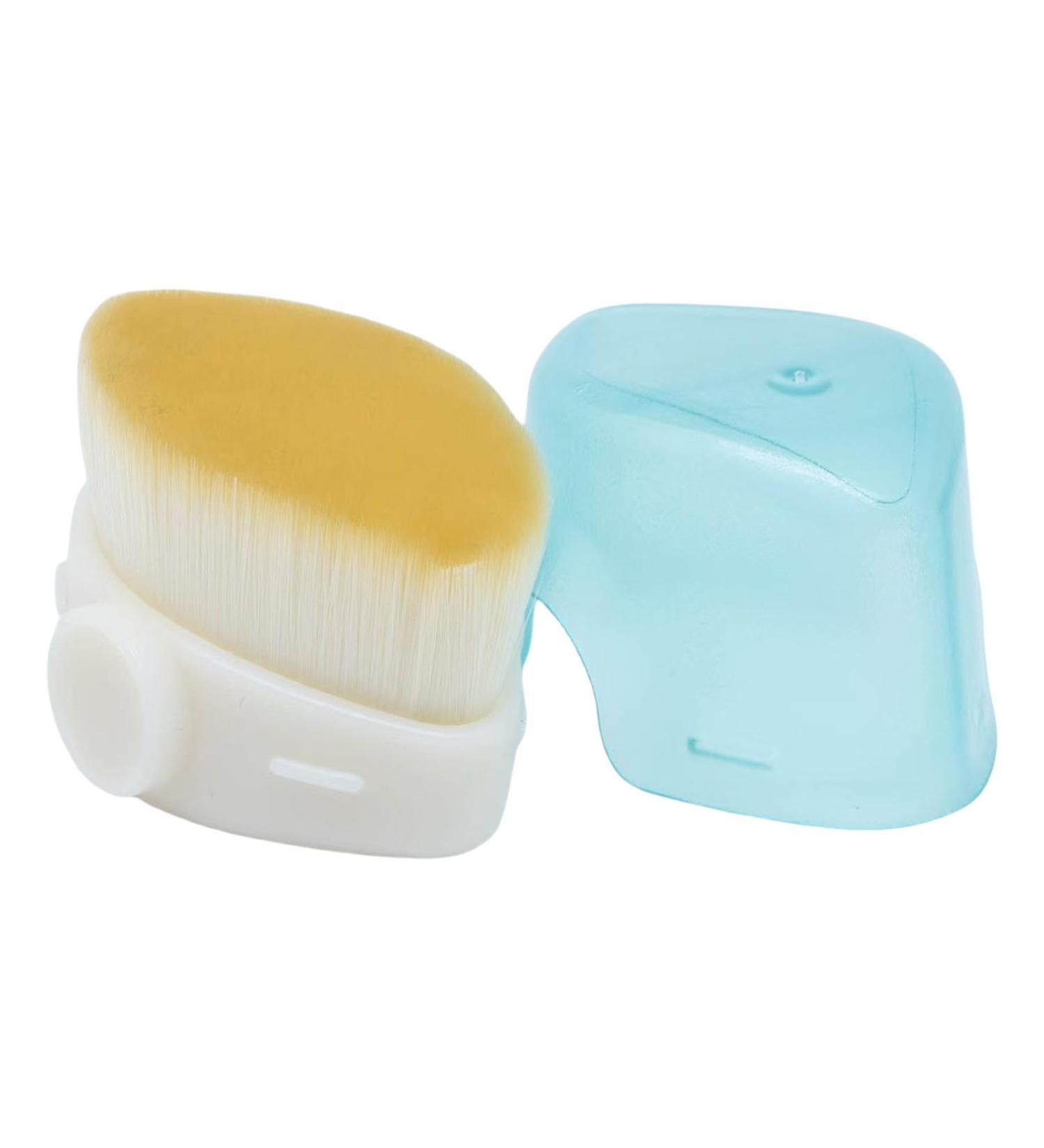 Vbnuyhim Sun Protection Brush Sun Protection Brush Precise Control Sun Protection Applicator For With Lid Quick Drying Fiber Bristles Brushes beige - Buy Online on GoSupps.com