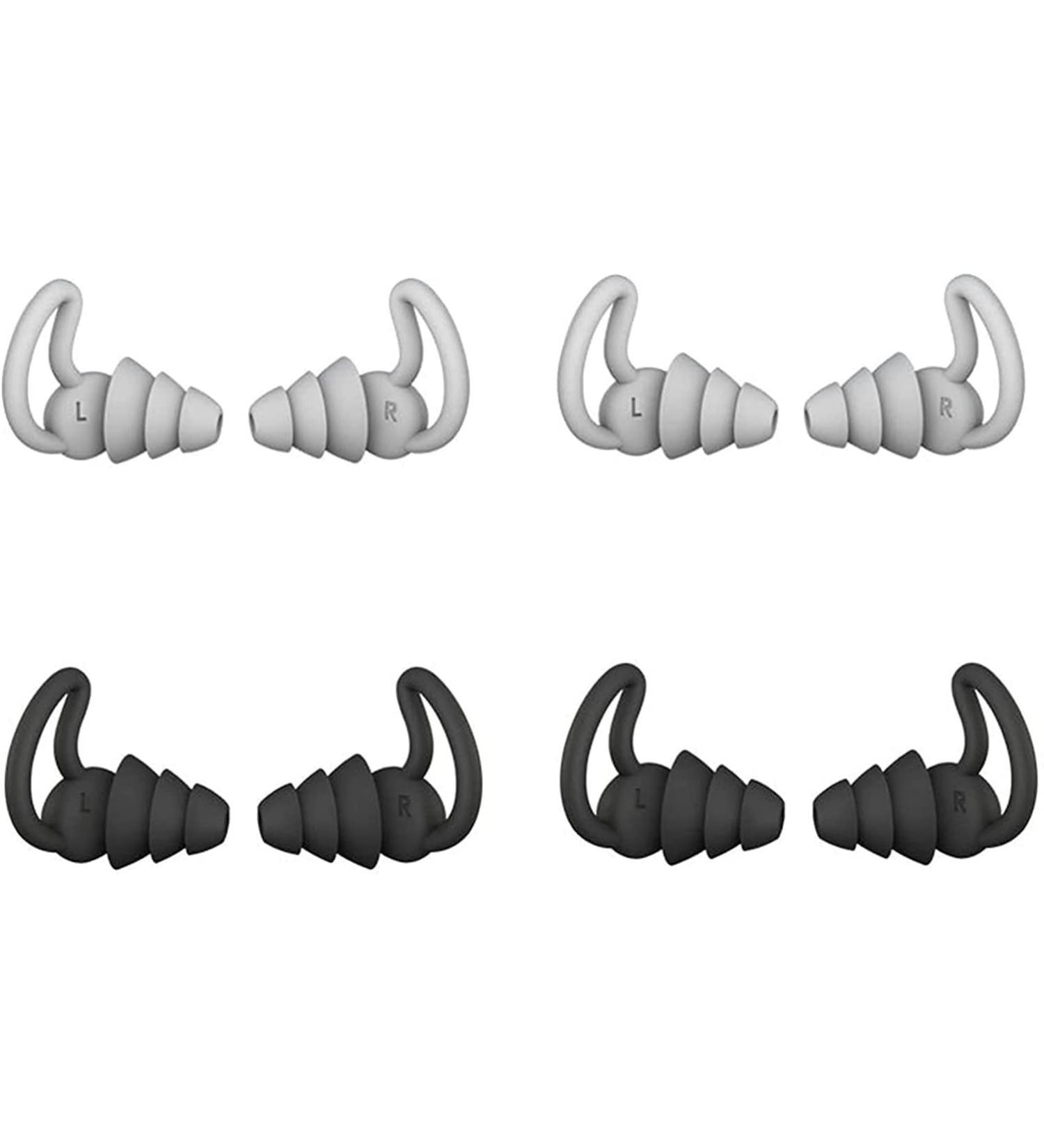 Ear Plugs for Sleep Reusable Noise Cancelling Earplugs for Sleeping Ear Plugs for Sleeping Silicone Waterproof Noise Cancelling EarPlugs for Sleeping Shooting (Color : Grey Size : 3 Layers) (Col 3 layers Black - Buy Online on GoSupps.com