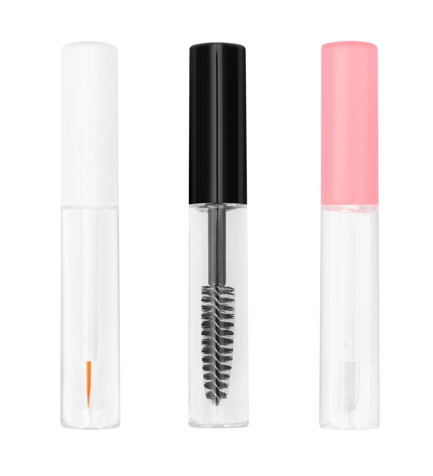 Acooruiteng Mascara Tube 5ML Empty Mascara Reusable Empty Mascara Tube Refillable Empty Mascara Tube for Castor Oil Portable Mascara Tubes for Castor Oil for DIY Cosmetics Home Travel(3 Pcs) - Buy Online on GoSupps.com