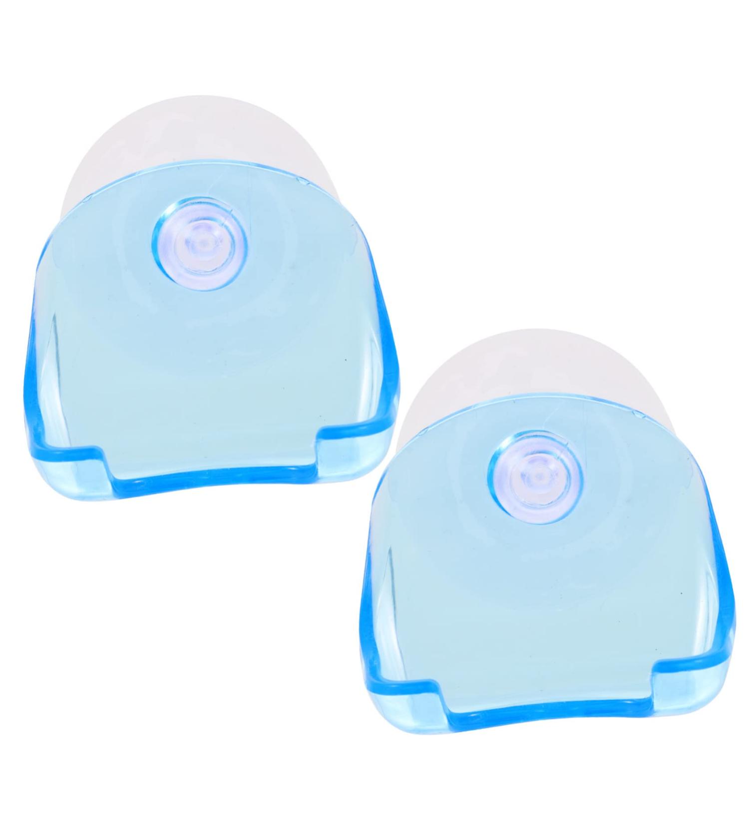 Shop Iwowhero 2-Piece Razor Holder Set | Suction Cup Bathroom Organizer & Hooks for Razors - Buy Online on GoSupps.com