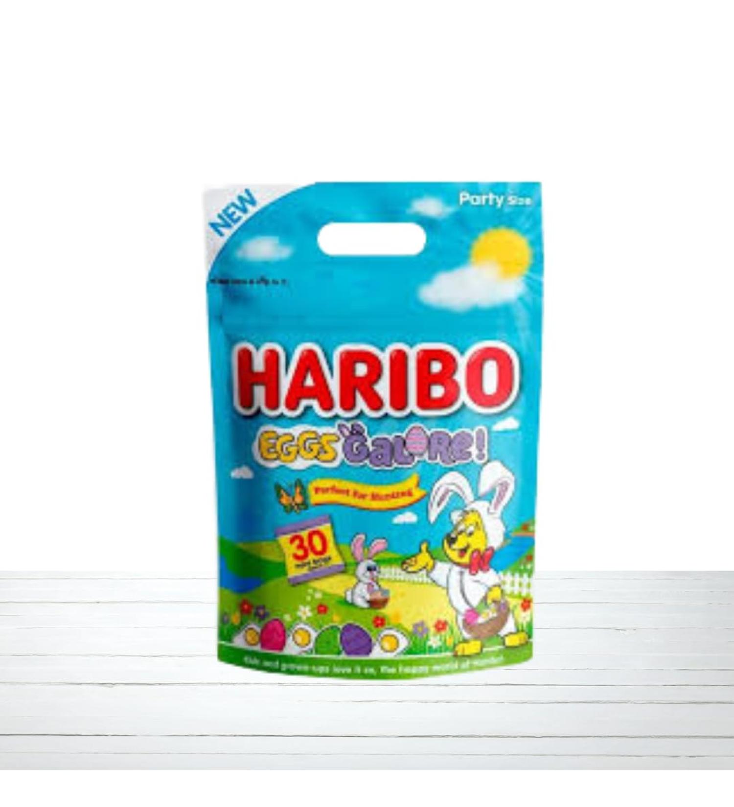 Easter Eggs - Amamitrade Thank You Sticker Made For Haribo Eggs Galore Pouch 480g - Easter Egg Hunt For Kids & Adults - Family Easter Sharing Pack - Buy Online on GoSupps.com