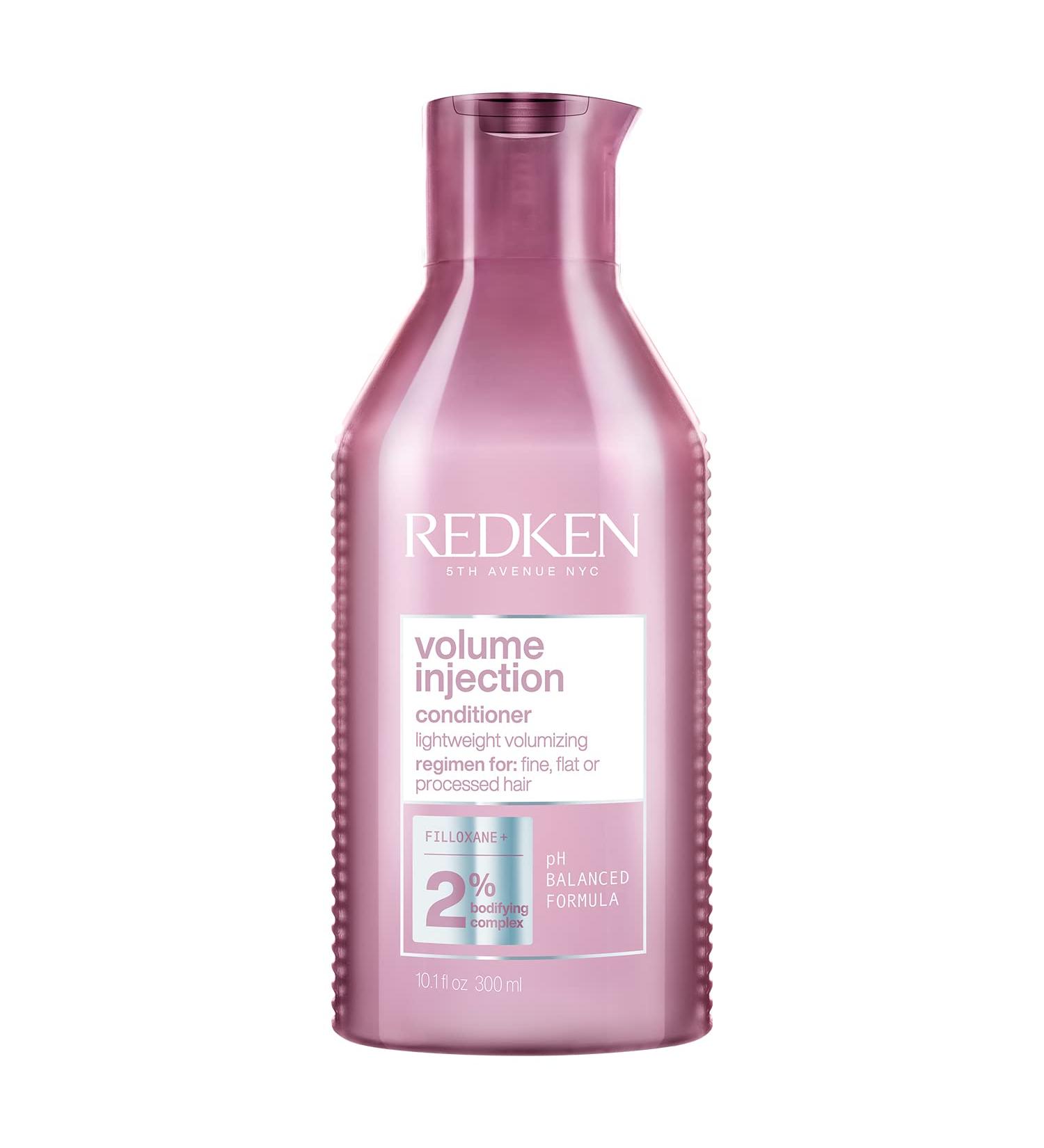 Redken Volume Injection Conditioner | Volumizing & Detangling for Fine Hair | 10.1 Fl Oz - Buy Online on GoSupps.com