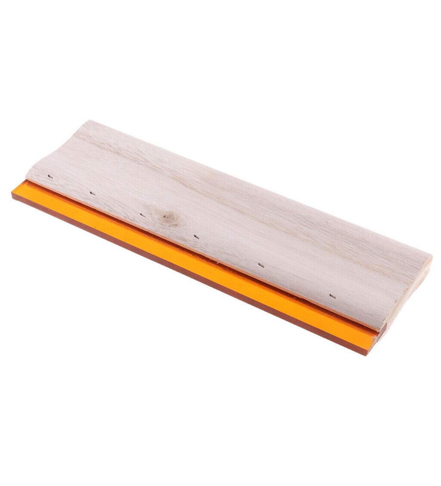 Soply Screen Printing Squeegee 9.4 Wooden Scraper 75 Durometer - 4 Wide - Buy Online on GoSupps.com