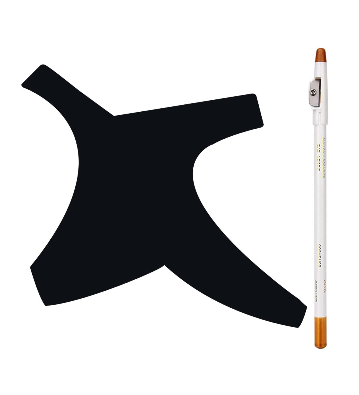 Mustache Shaping Ruler For Precise Suitable For Well Gentlemen Black E - Buy Online on GoSupps.com