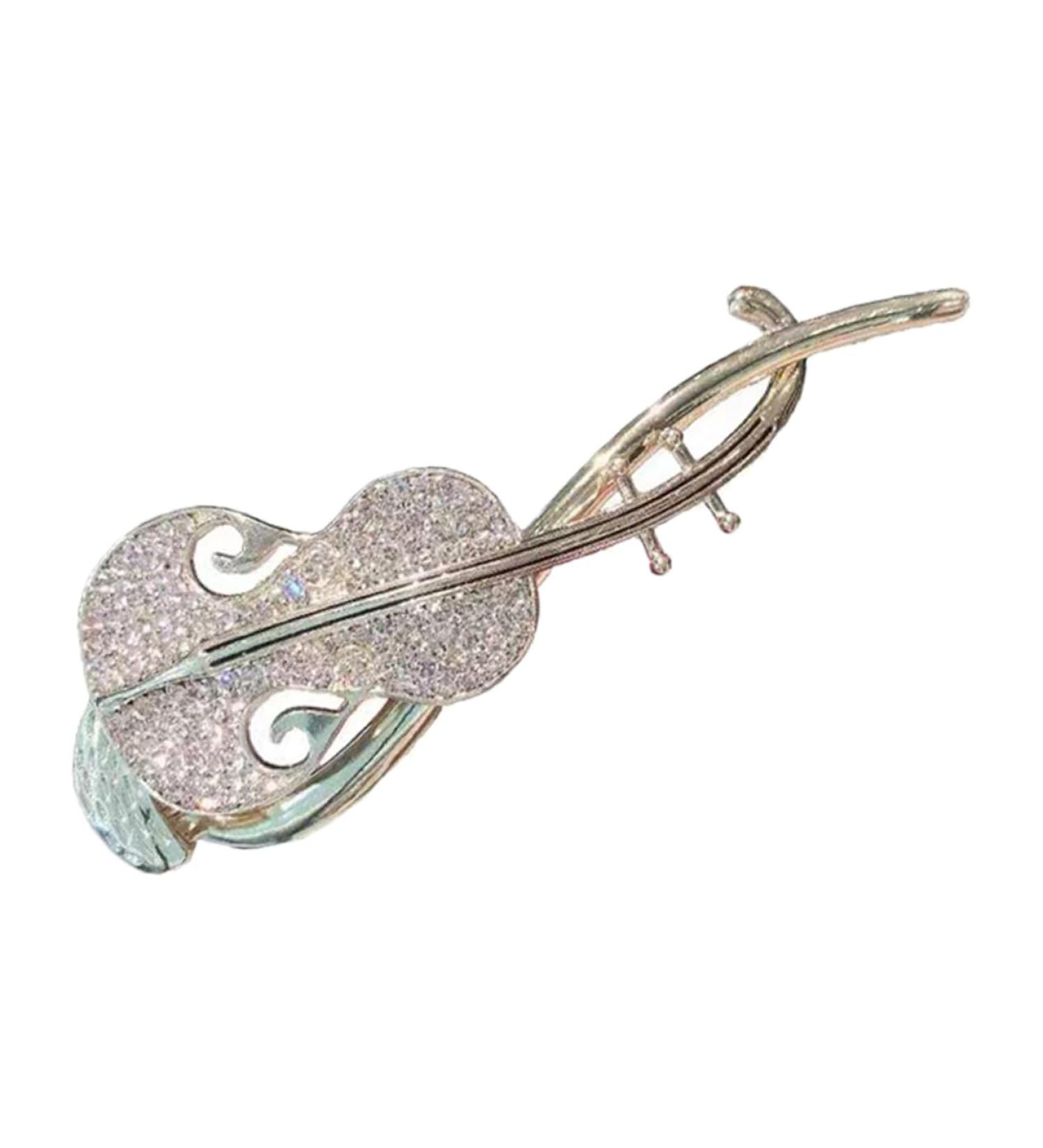 Beatifufu Rhinestone Twist Clip French Pins Hair Twist Womens Hair Barrettes Chinese Hair Clamps Pipa Hair Clip Hair Clips for Fine Hair Banana Hair Clips for Women Hair Pins for Buns - Buy Online on GoSupps.com