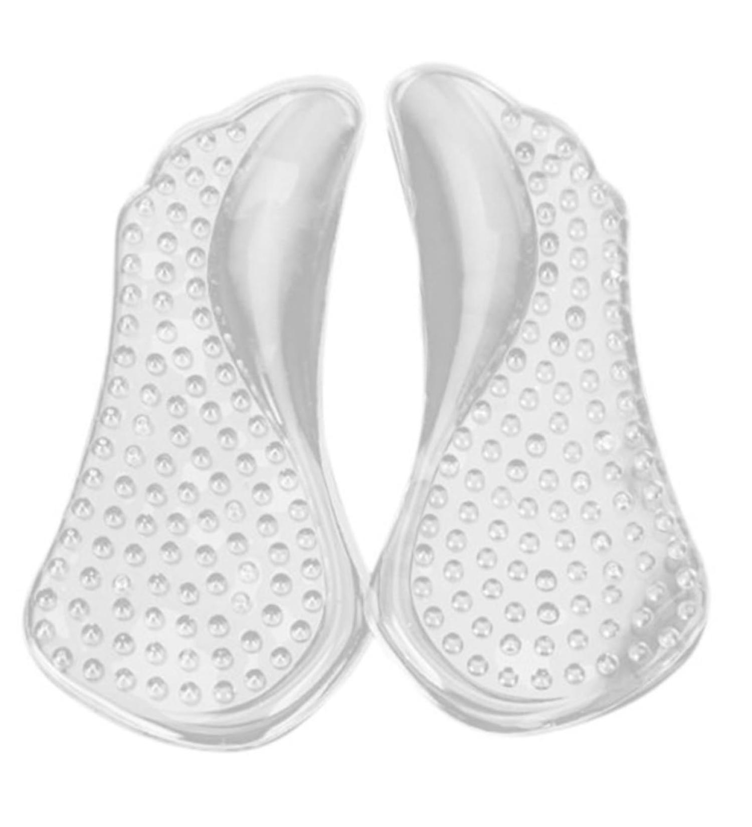 FRCOLOR High Heel Inserts for Women - Adhesive Arch Support Insoles with Massaging Effect | Comfortable Silicone Gel Insoles - Buy Online on GoSupps.com