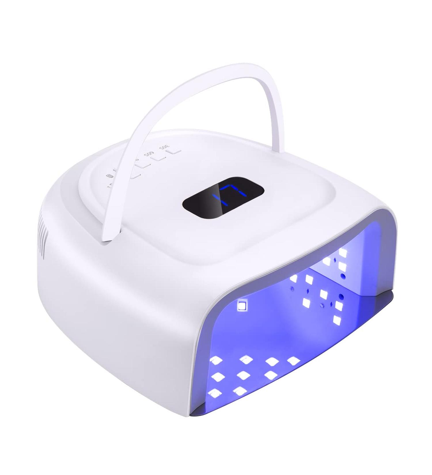 Rechargeable uv nail lamp outlet