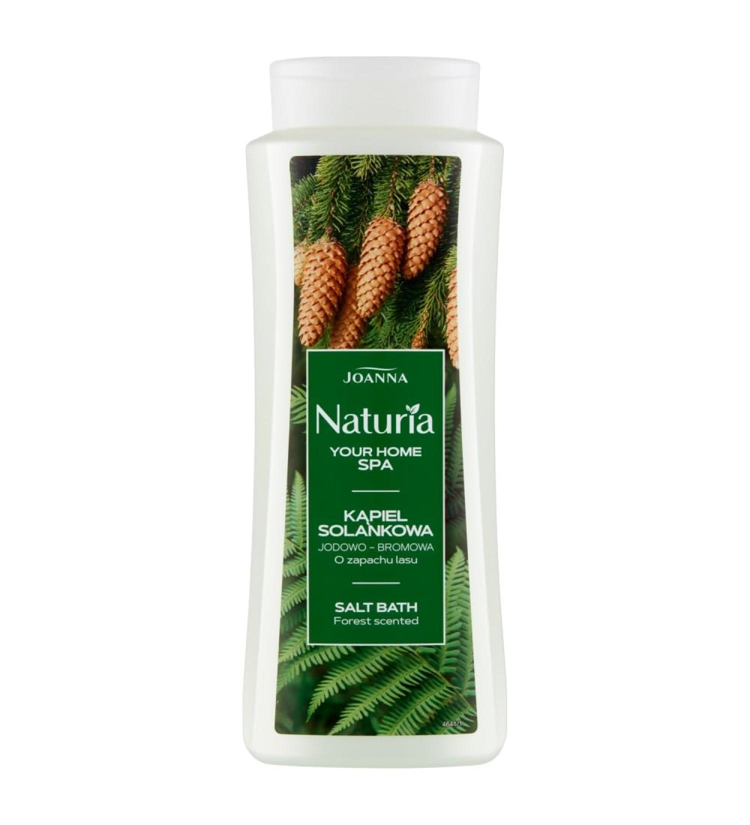 JOANNA Naturia Body Salt Bath k piel solankowa jodowo-bromowa Las 500 ml