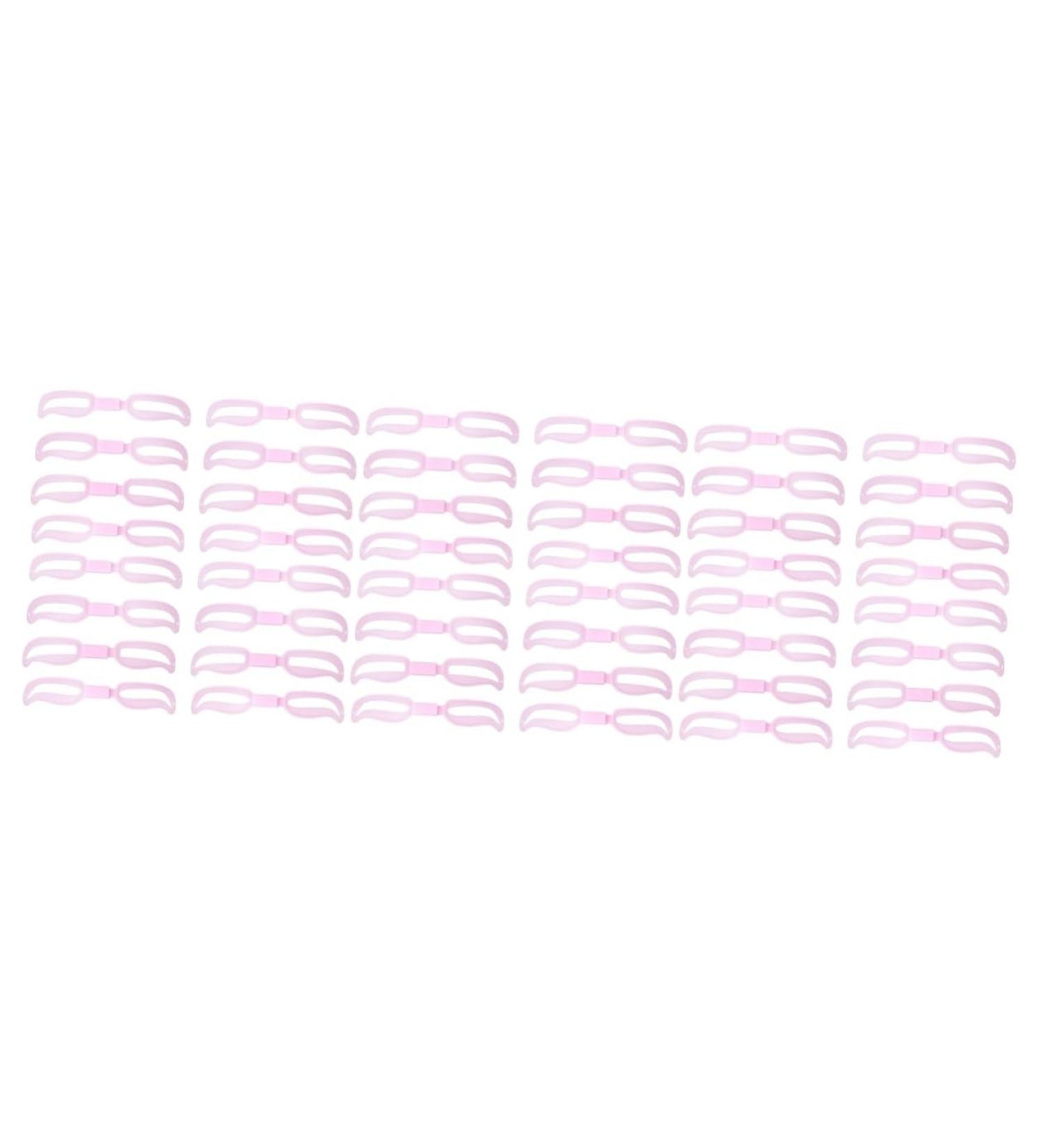 MAGICLULU 15 Sets Eyebrow Card Eyebrow Pattern Eyelash Kit Beard Template for Men Modeling Auxiliary Pink Miss 15x2cmx3pcs Pinkx3pcs - Buy Online on GoSupps.com