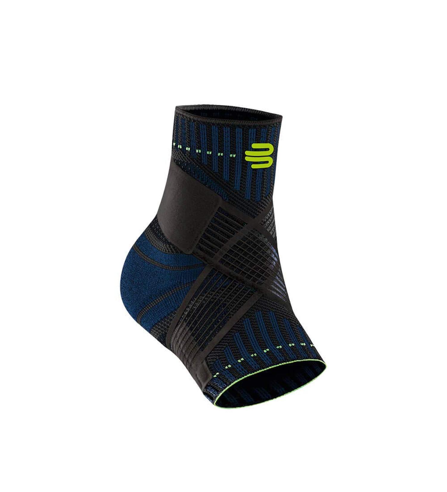 Bauerfeind Sports Ankle Support - Medium/Right Black | Breathable Compression - Buy Online on GoSupps.com