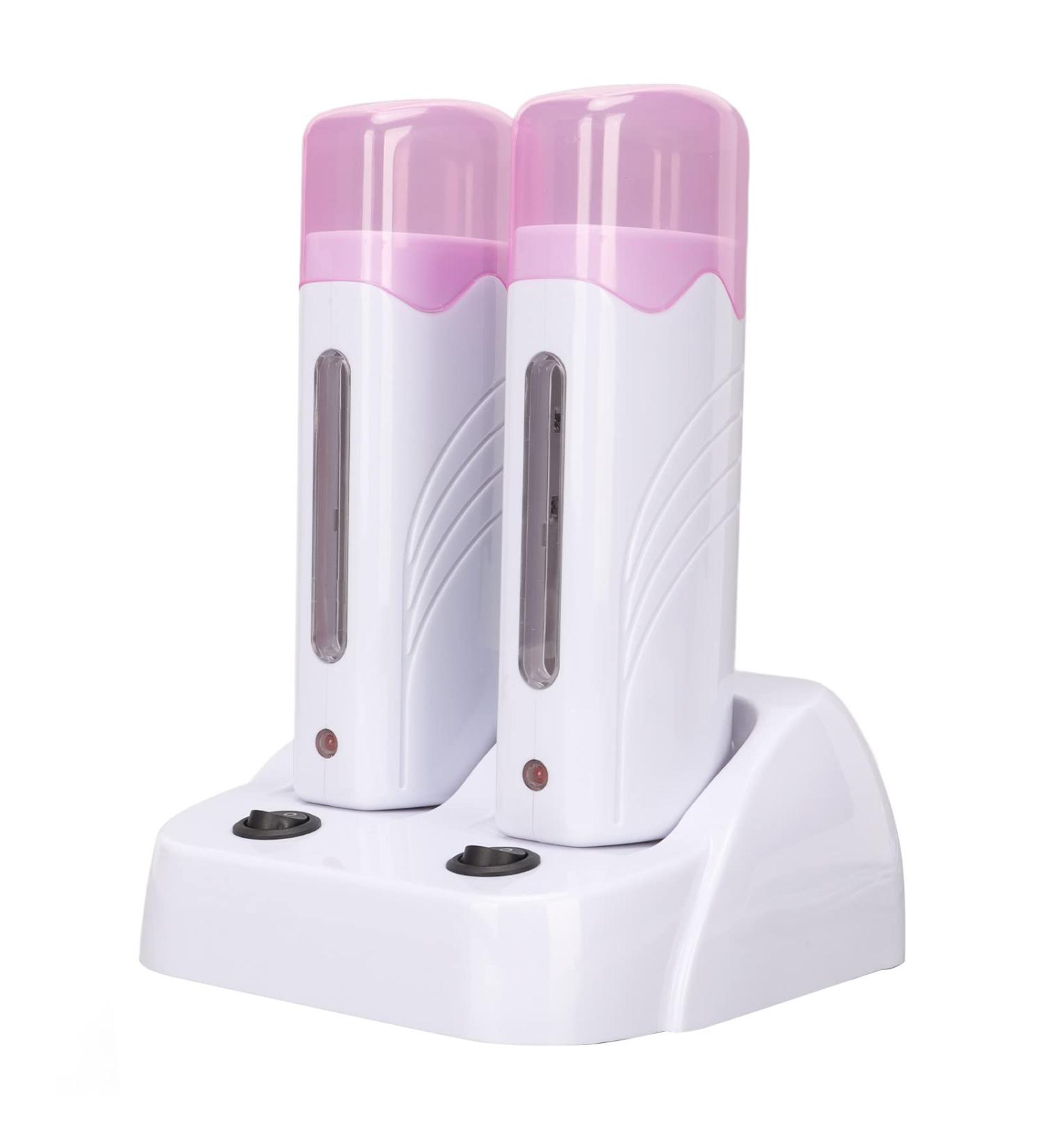 Roll-On Wax Warmer - Electric Hair Removal Wax Heater 40W Portable Wax Device with Empty Wax Cartridges - Buy Online on GoSupps.com