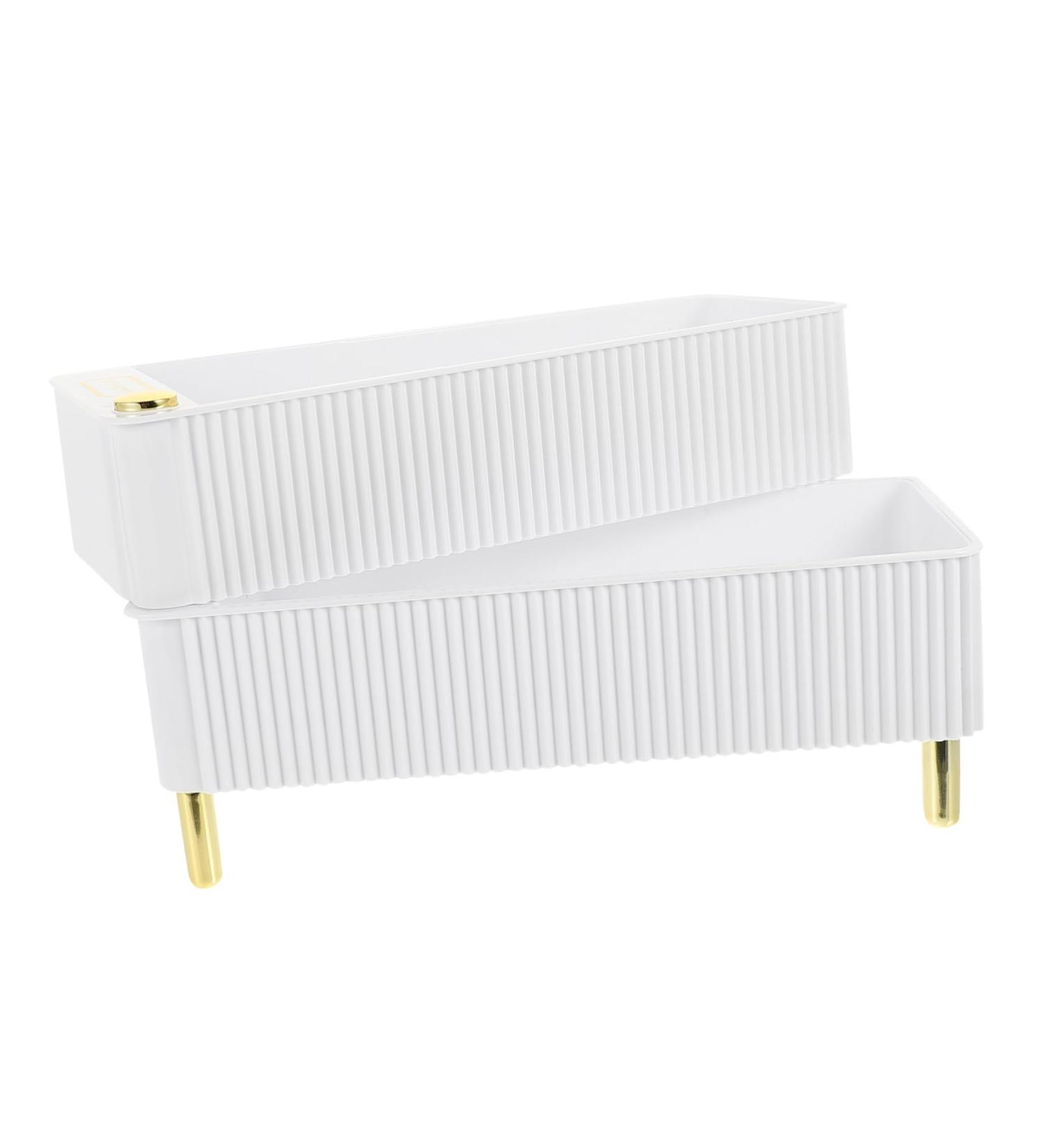 Box Egg Container Eggs Kitchen Multi-layers Organizer Holder Plastic Storage Refrigerator re-usable White 26.5X16X10CM - Buy Online on GoSupps.com