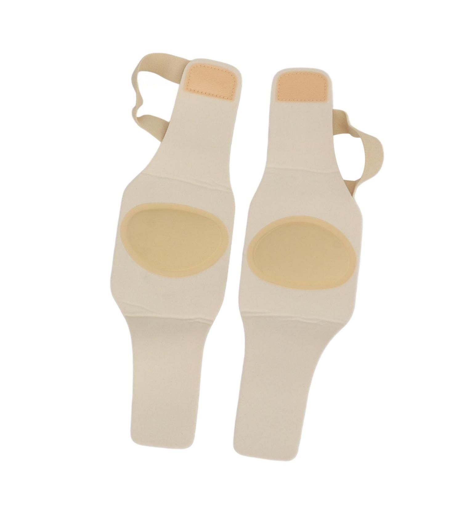 Arch Support Braces for Foot Pain Relief | Adjustable Silicone Compression Sleeves for Plantar Fasciitis | Improve Posture & Comfort - 1 Pair - Buy Online on GoSupps.com