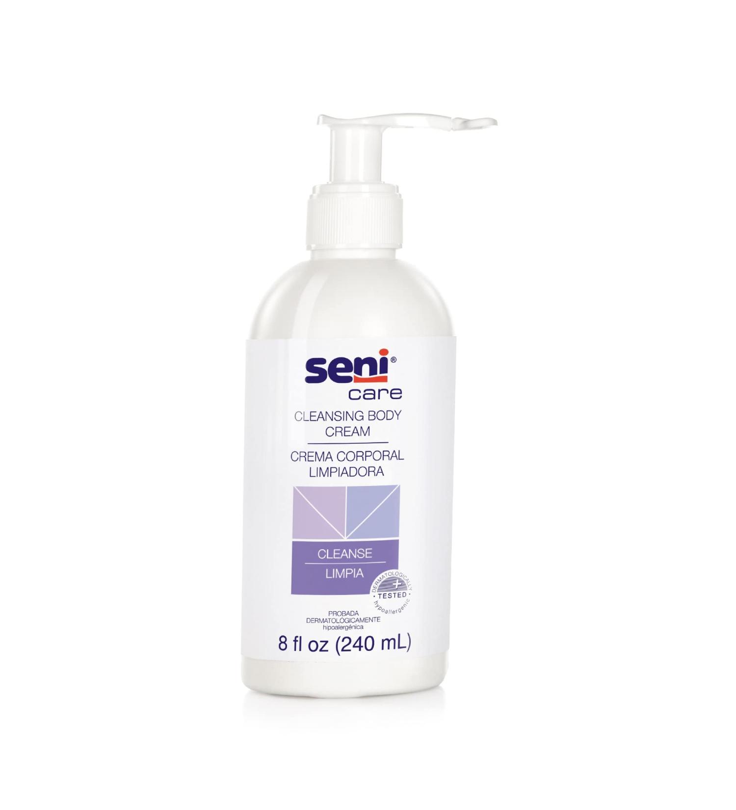 Seni Care Rinse-Free Body Wash Pump Bottle - Light Scent 8 oz | 2 Ct | International Shipping - Buy Online on GoSupps.com