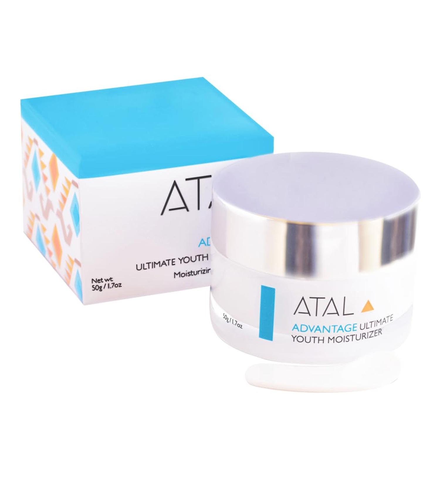 ATAL Ultimate Youth Moisturizer - Anti-Aging Face Cream with Ceramides Matrixyl 3000 & Marine Collagen | Hydrating Daily Firming Treatment for Fine Lines (1.7 oz - Buy Online on GoSupps.com