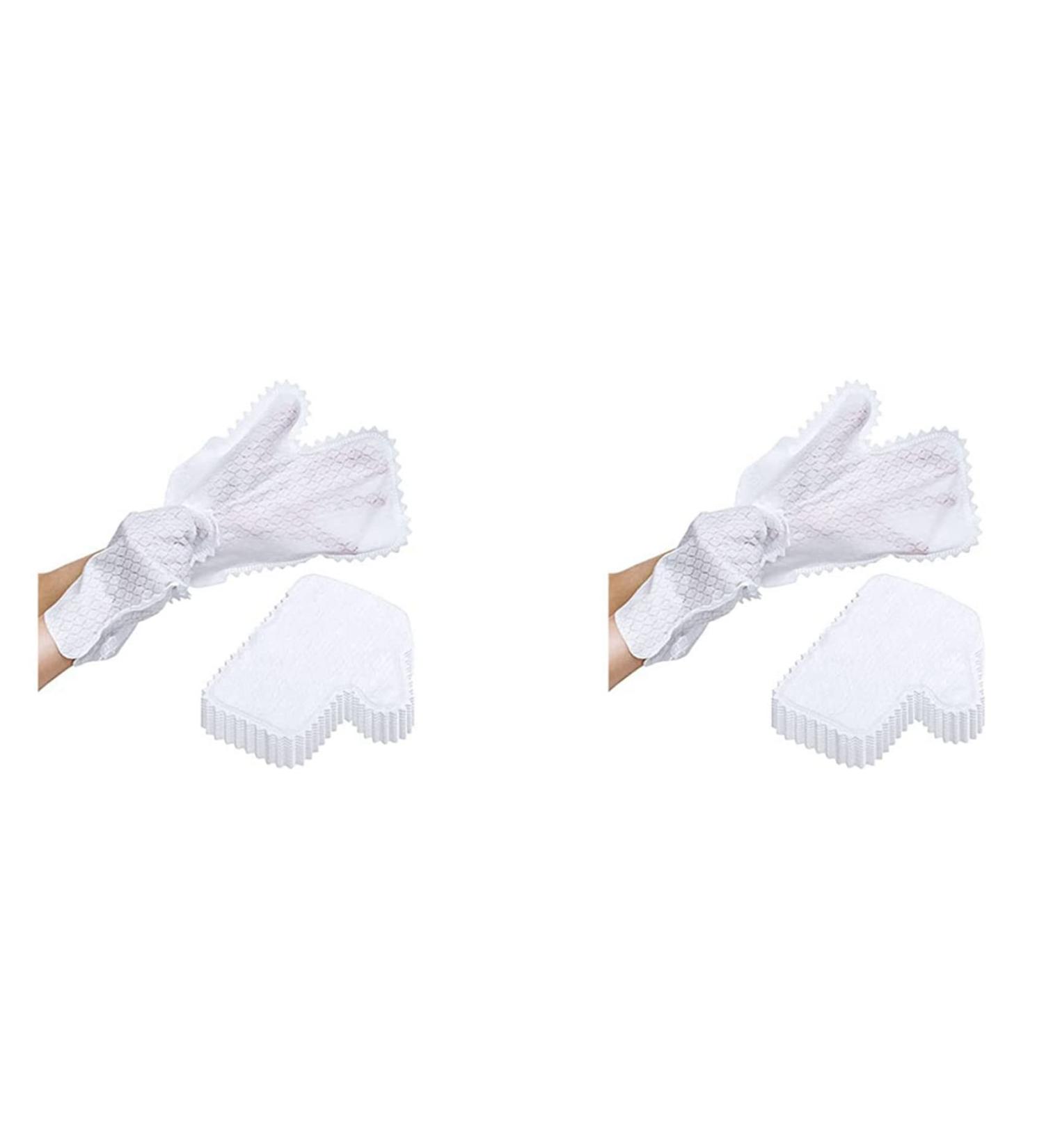 Clisted 2X Dust Wipes Dusters Grabs and Locks in Dust Pet Hair Cleaning Possible Dual-Sided Disposable Dusting Gloves - Buy Online on GoSupps.com