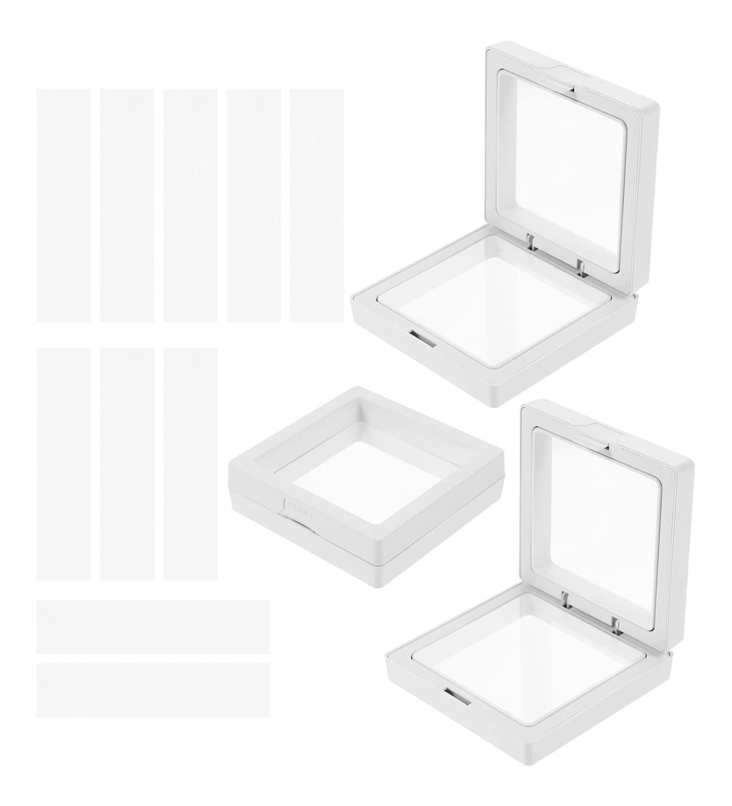 Lurrose 3Pcs Nail Art Storage Box Set - Jewelry Tablets & Empty Nail Tips Container for Ultimate Nail Decoration Organization - Buy Online on GoSupps.com