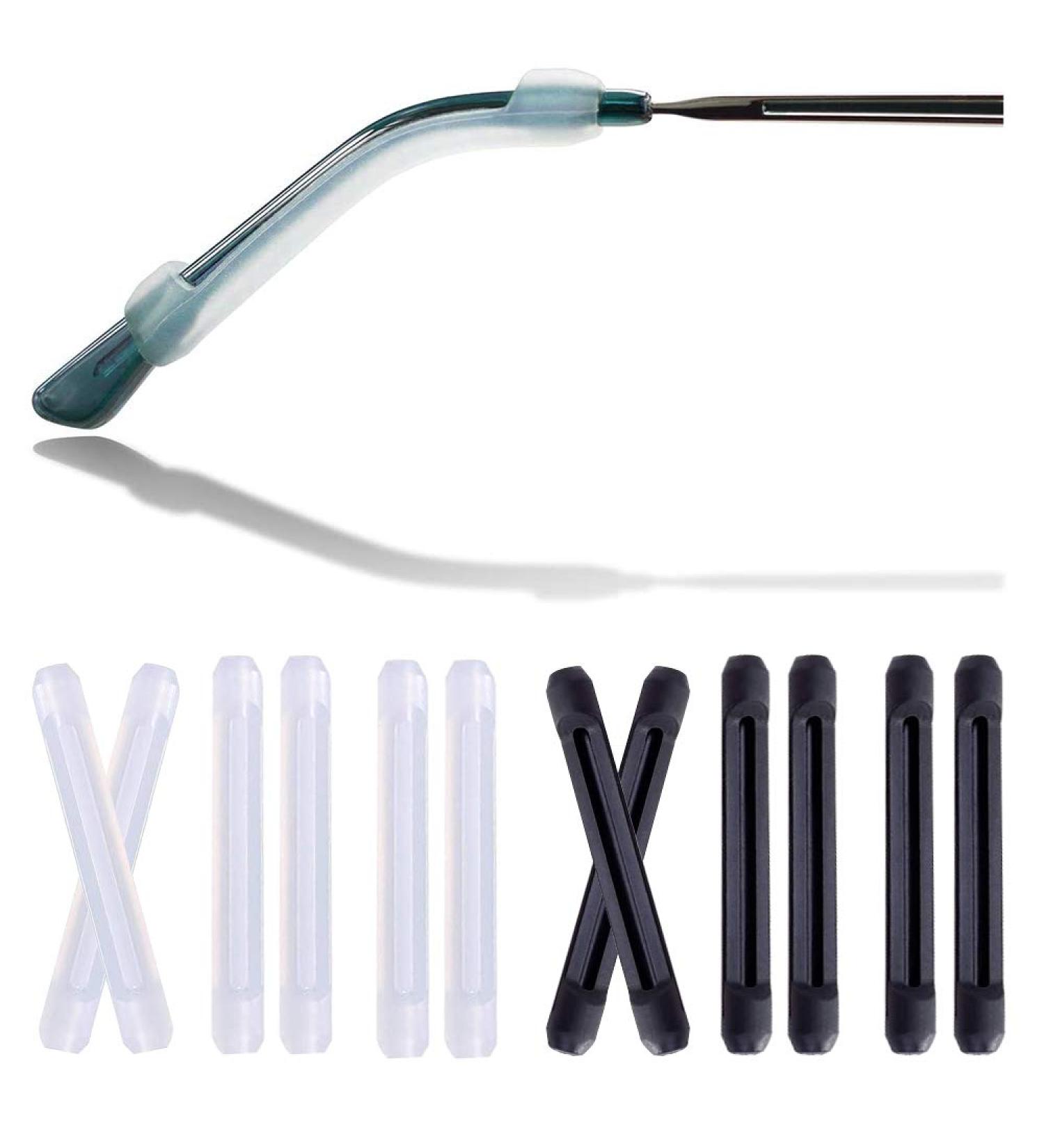 Netume Silicone Anti-Slip Glasses Covers - 6 Pairs Comfort Brackets & Pads for Secure Glasses Fit | Ideal Accessories for Eyewear & Sunglasses - Buy Online on GoSupps.com