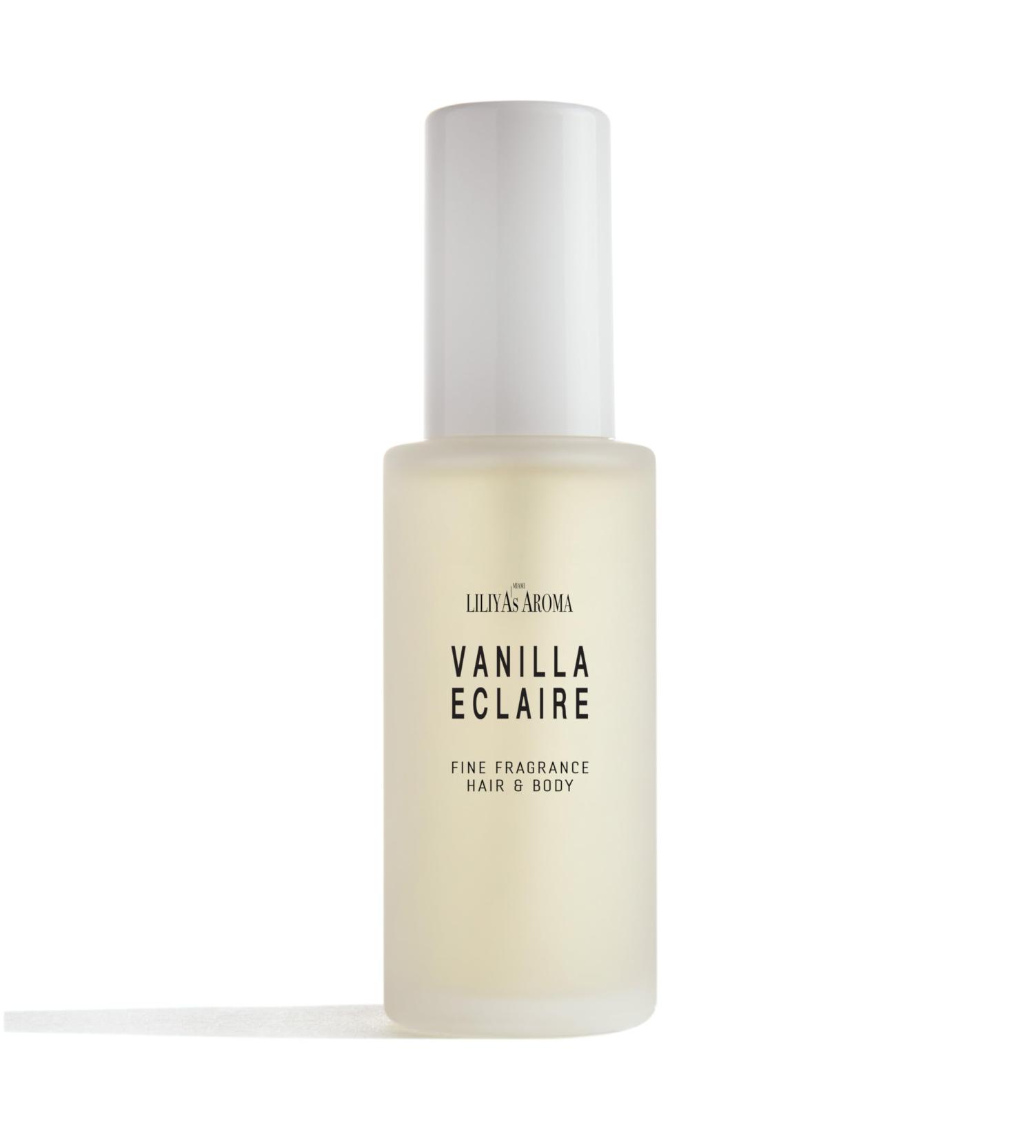 Liliya's Aroma Vanilla-Eclaire Hair Fragrance Mist for Women & Men | Vanilla Spray Travel Size 1.7 Fl Oz Vanilla Eclaire - Buy Online on GoSupps.com