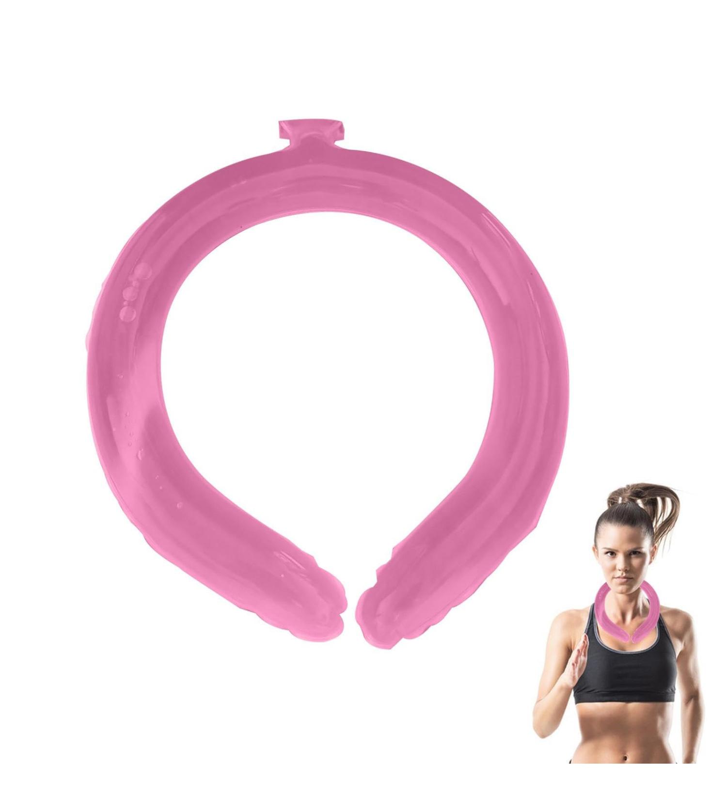 Cooling Neck Wraps - Ice Cooling Wrap for Neck | Wearable and Portable Body Cooling Product Cooling Neck Wraps for Camping Study Sports Offices Hiking Travel Fanelod Pink - Buy Online on GoSupps.com