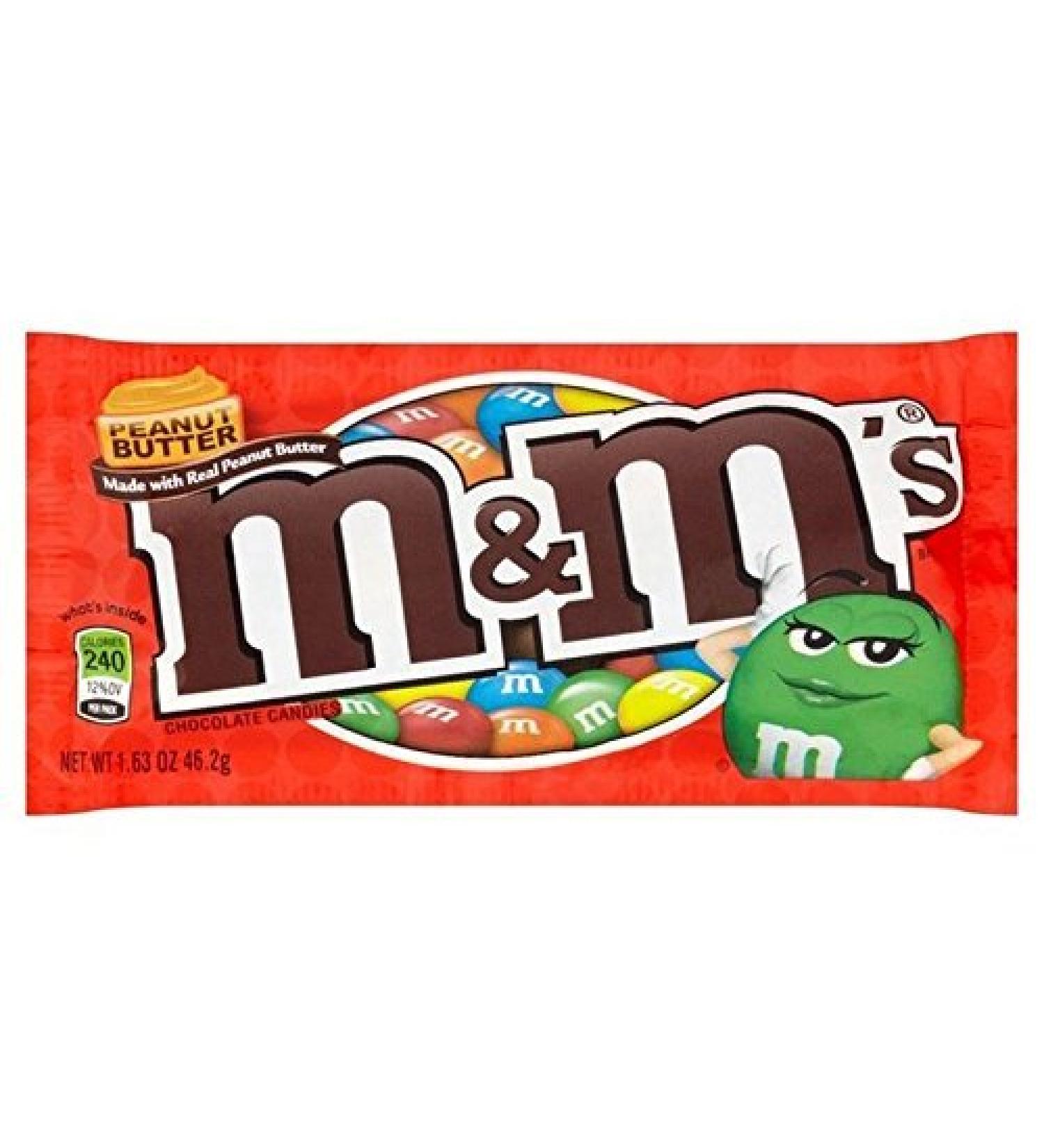 m&m's Milk Chocolate Candies 24x49g (Peanut Butter)