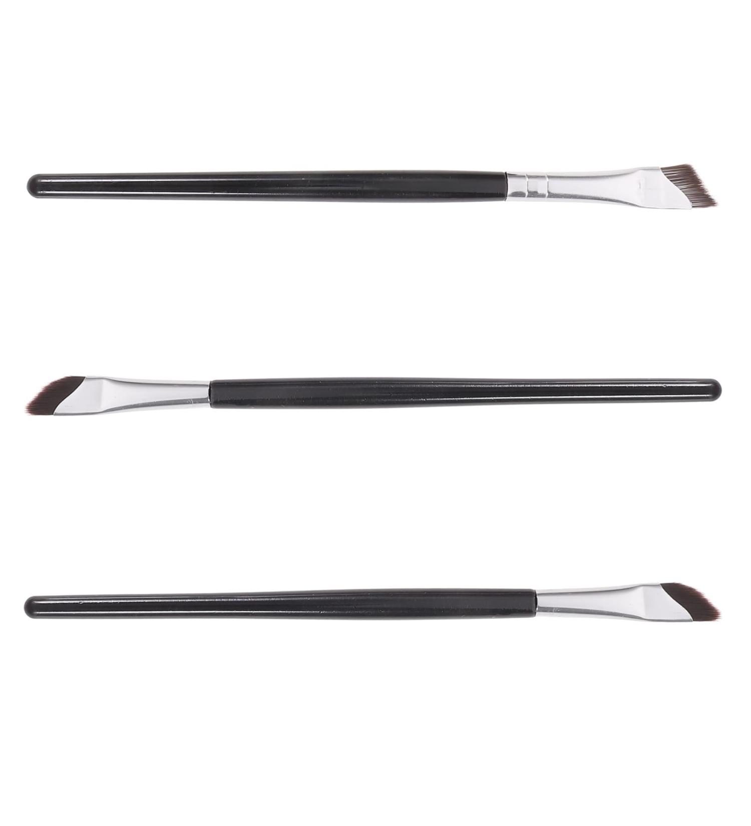 OHPHCALL 3pcs Set Eyebrow Brush Applicator Angled Makeup Brush Eye Brush Precision Concealer Brush Nylon - Buy Online on GoSupps.com