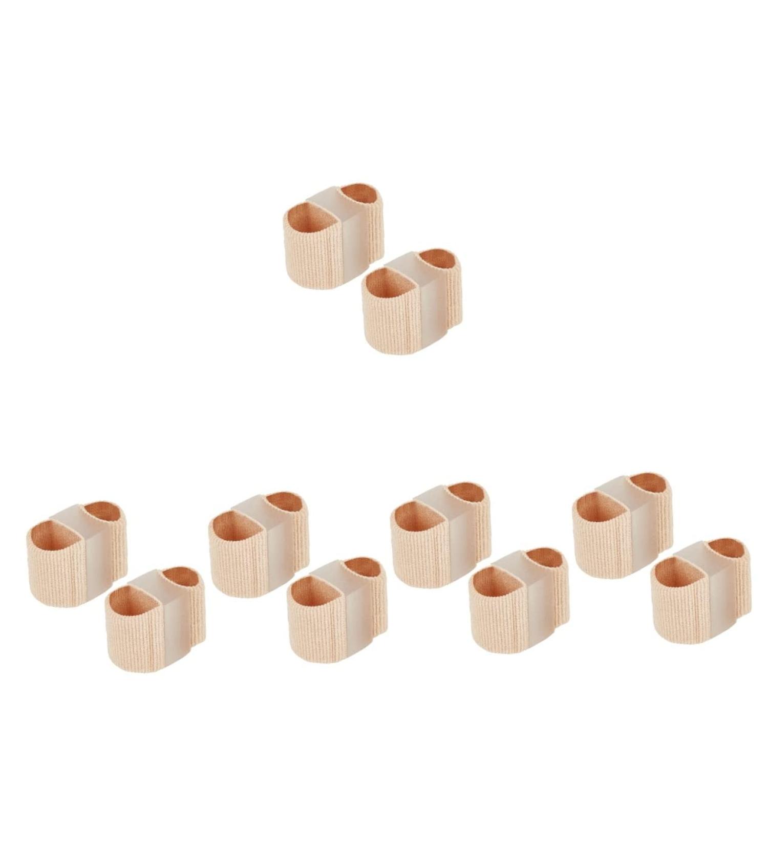 CLISPEED Bunion Straightener Set for Men and Women - 10 Pcs Hammertoe Orthotics and Moleskin Separator - Buy Online on GoSupps.com