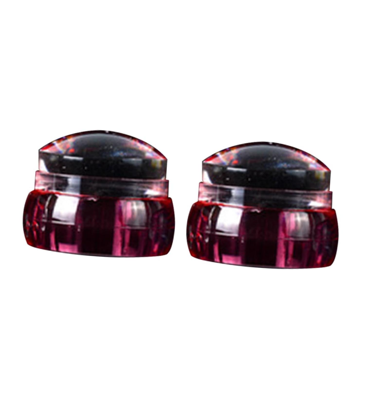 minkissy Tools Set manicure kit nail stamping plate nail art stamping tool nail art stamper manicure tools clear nail polish mold kit transparent nail polish nail tools seal Art 3*3*2cm Red - Buy Online on GoSupps.com