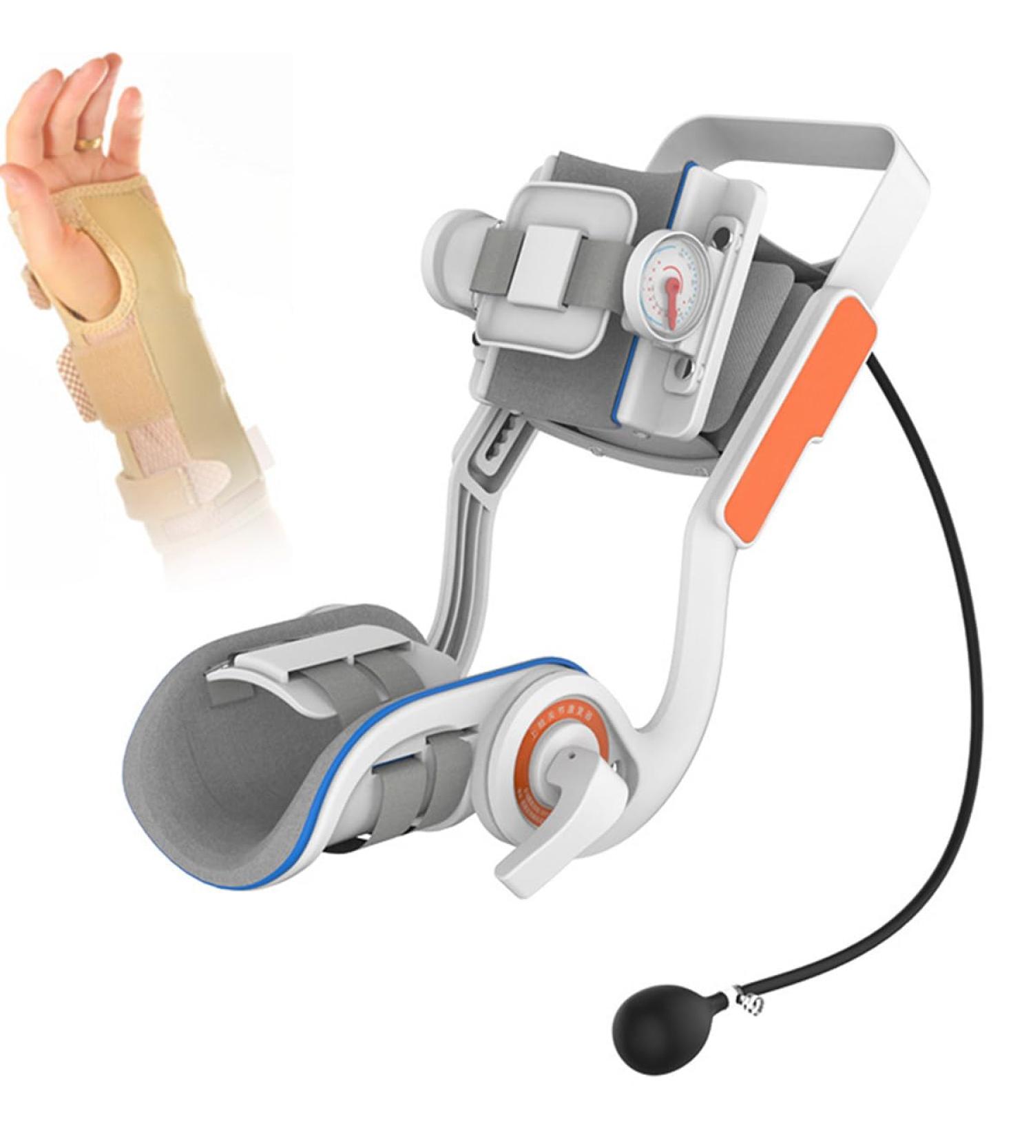 Electric Elbow Joint Rehabilitation Device Adjustable - 15 Extension and 150 Flexion Flexible Support Frame for Wrist Elbow Joint - Buy Online on GoSupps.com